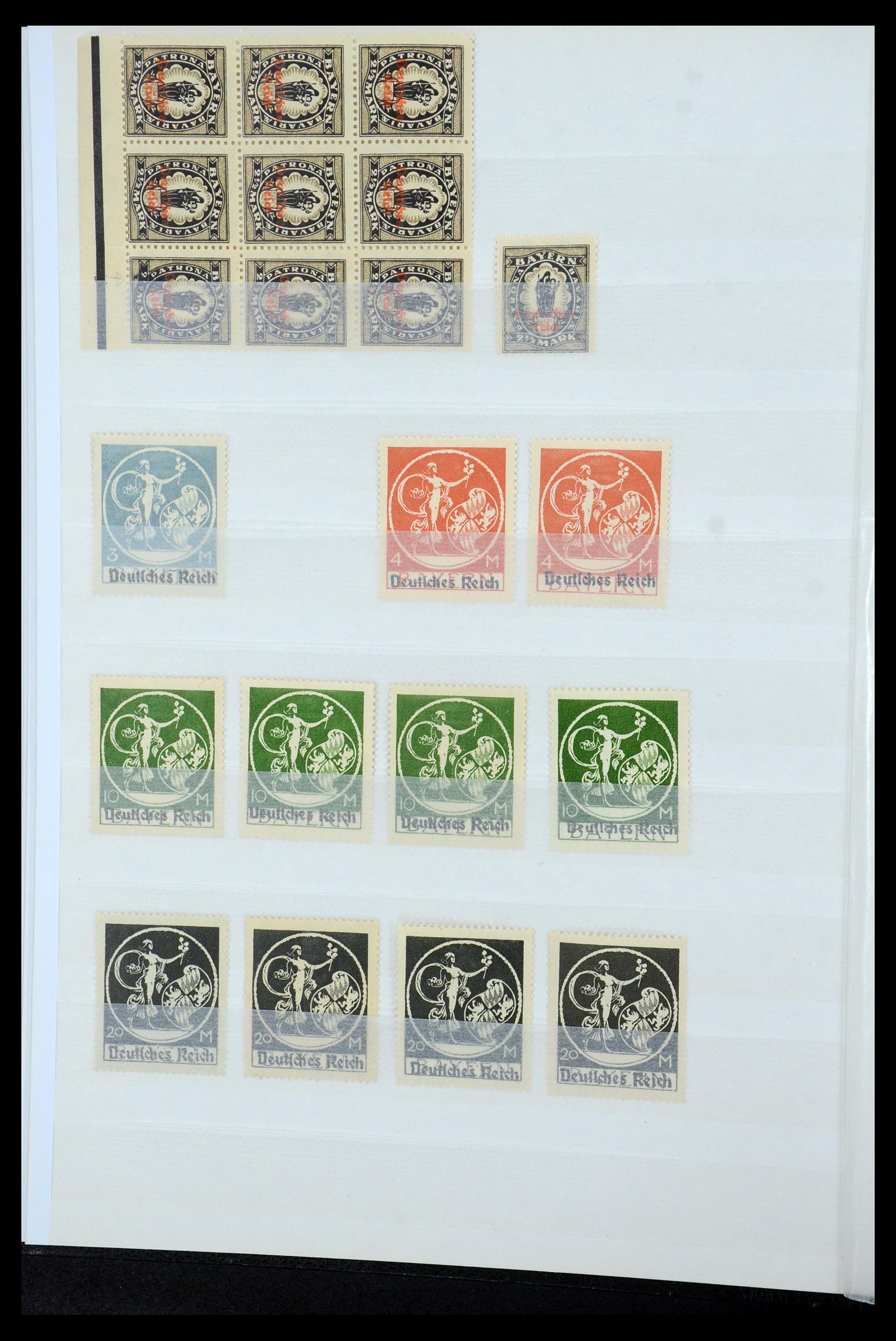 35430 010 - Postzegelverzameling 35430 Duitse Rijk postfris ca. 1900-1945.