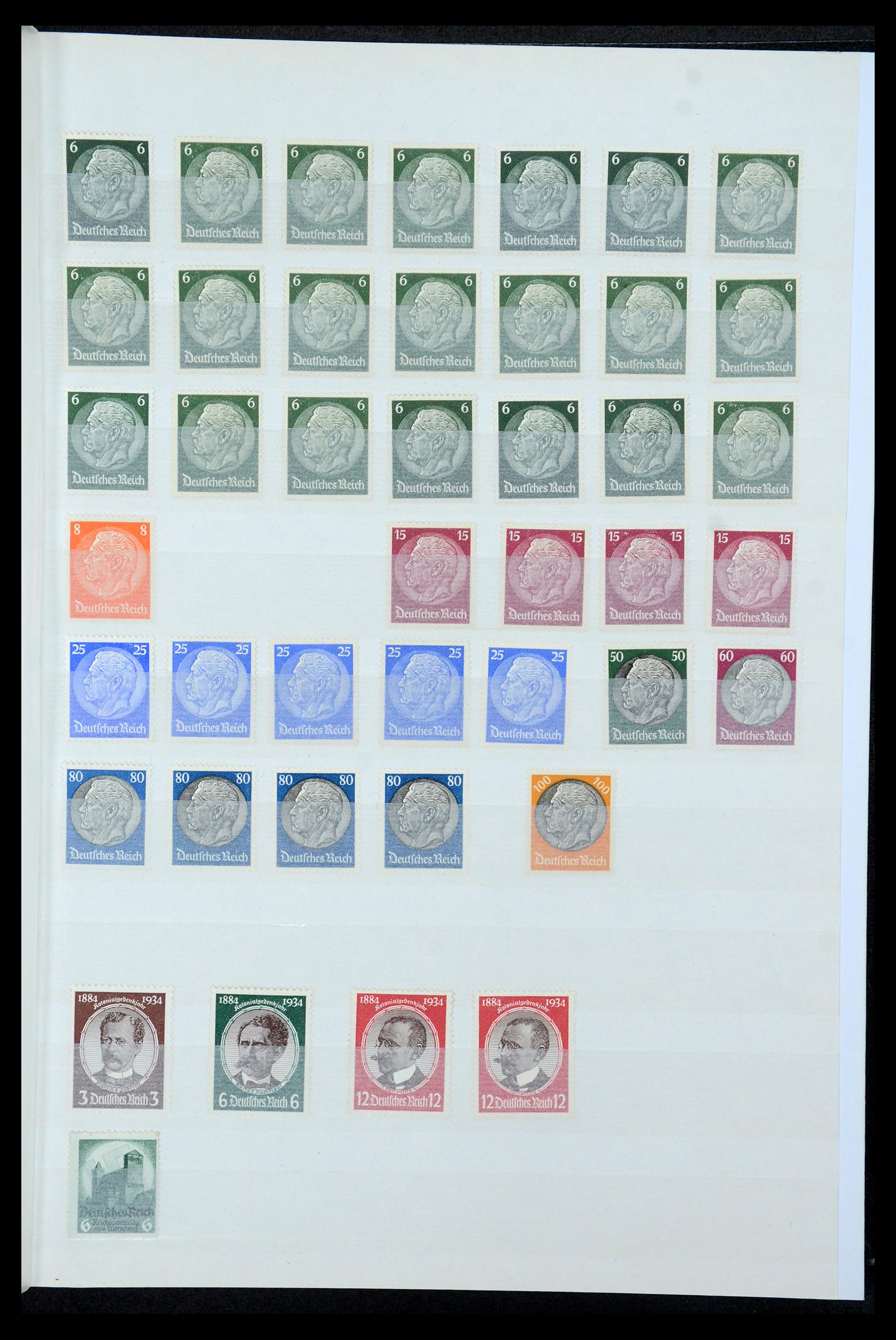 35430 019 - Postzegelverzameling 35430 Duitse Rijk postfris ca. 1900-1945.