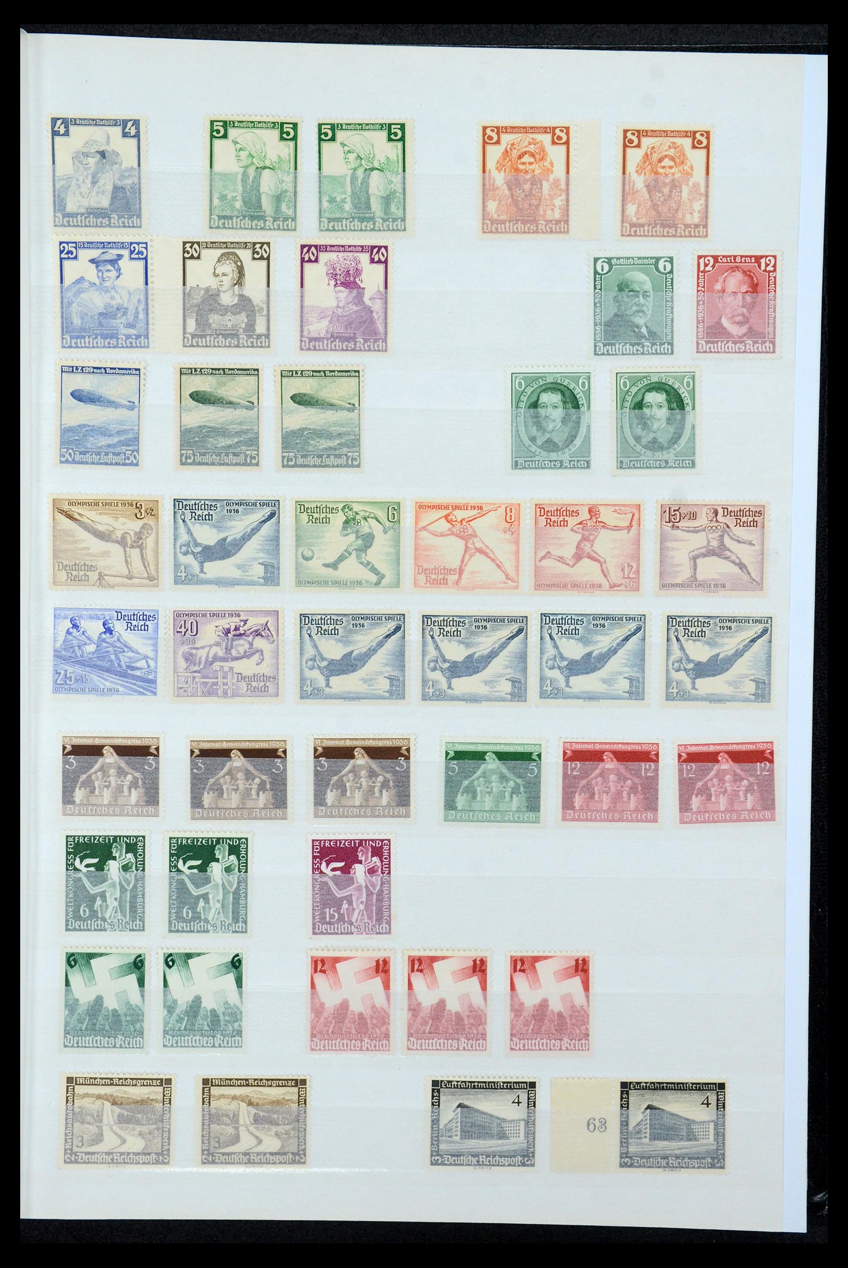 35430 021 - Stamp Collection 35430 German Reich MNH ca. 1900-1945.