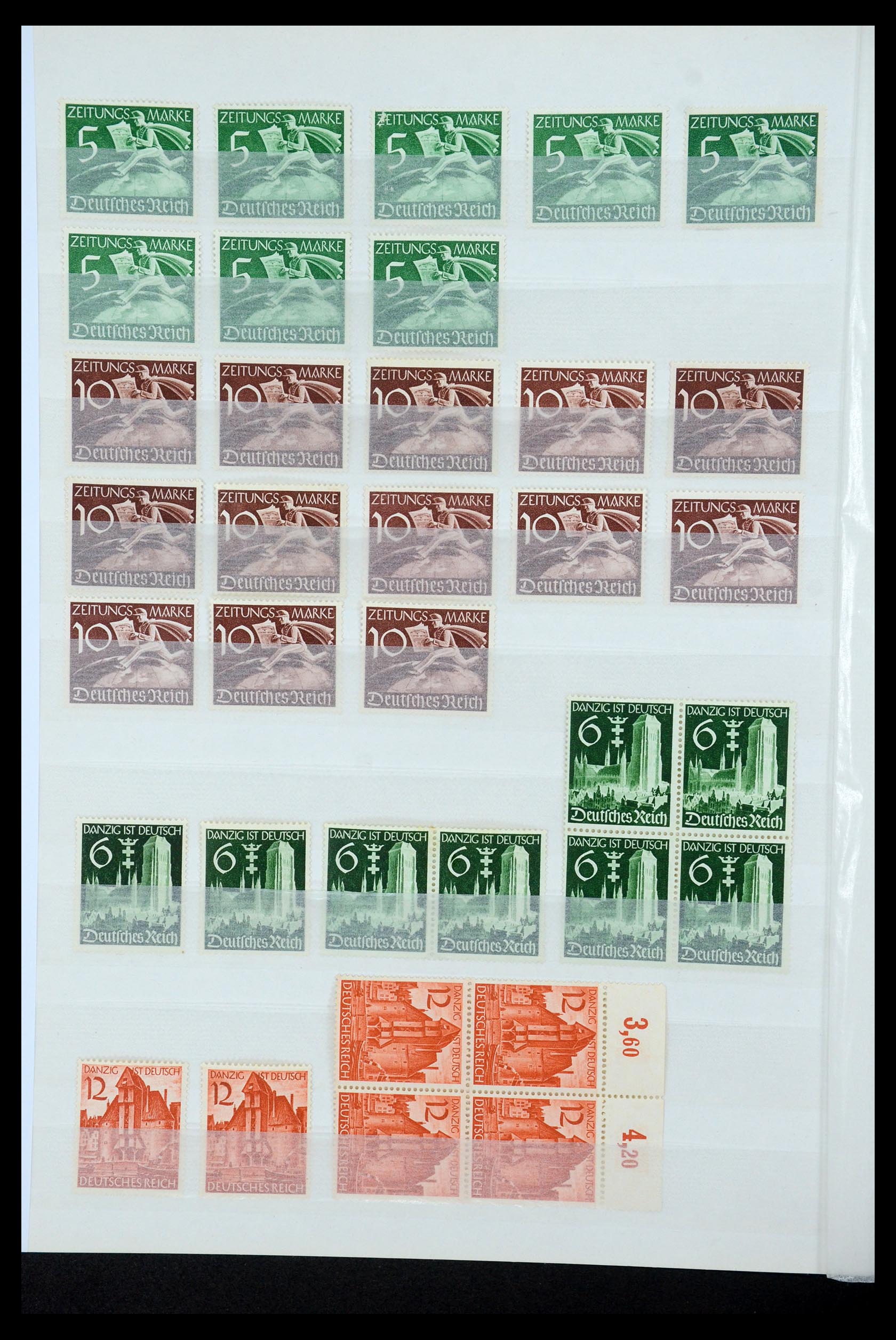 35430 026 - Stamp Collection 35430 German Reich MNH ca. 1900-1945.