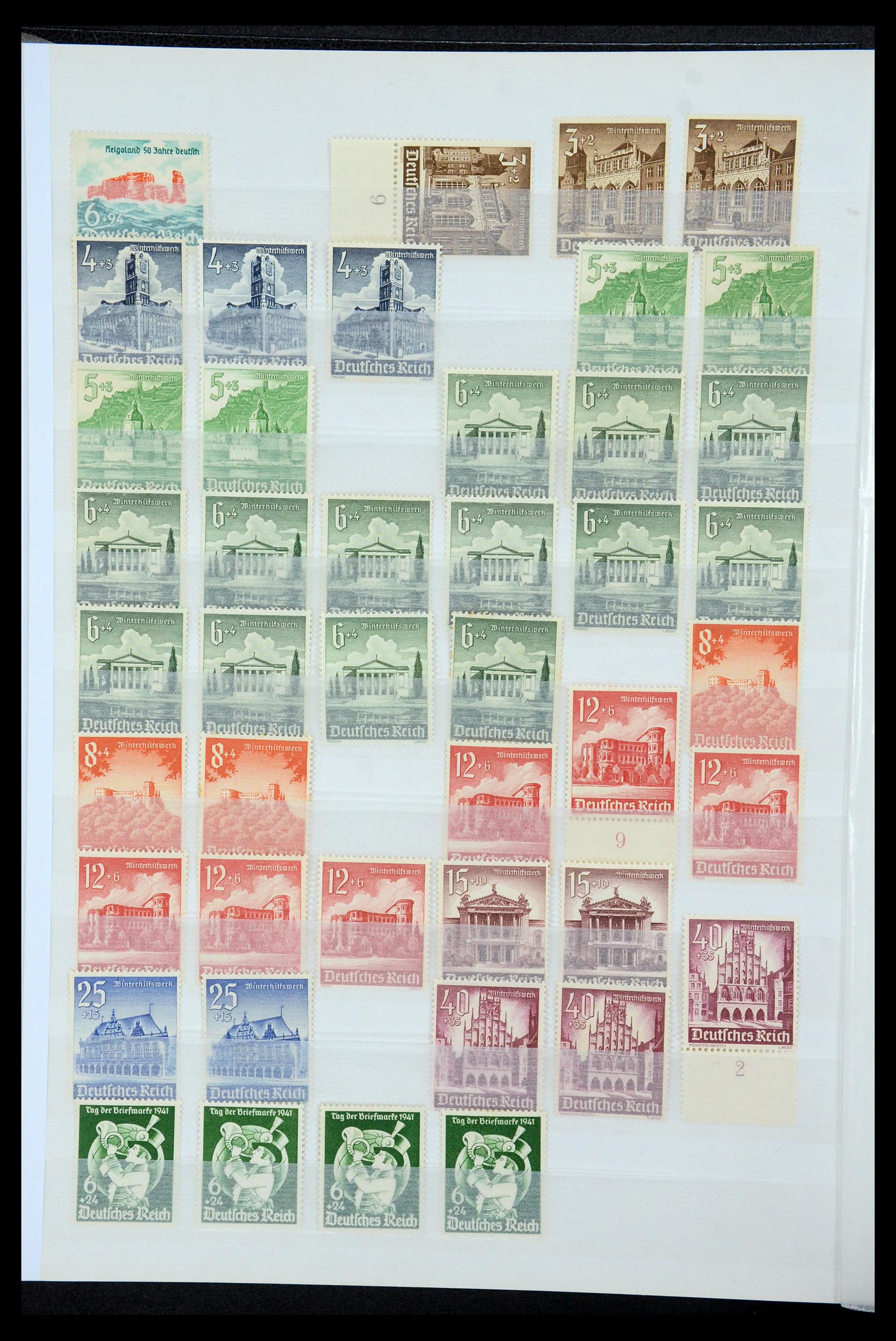 35430 028 - Postzegelverzameling 35430 Duitse Rijk postfris ca. 1900-1945.
