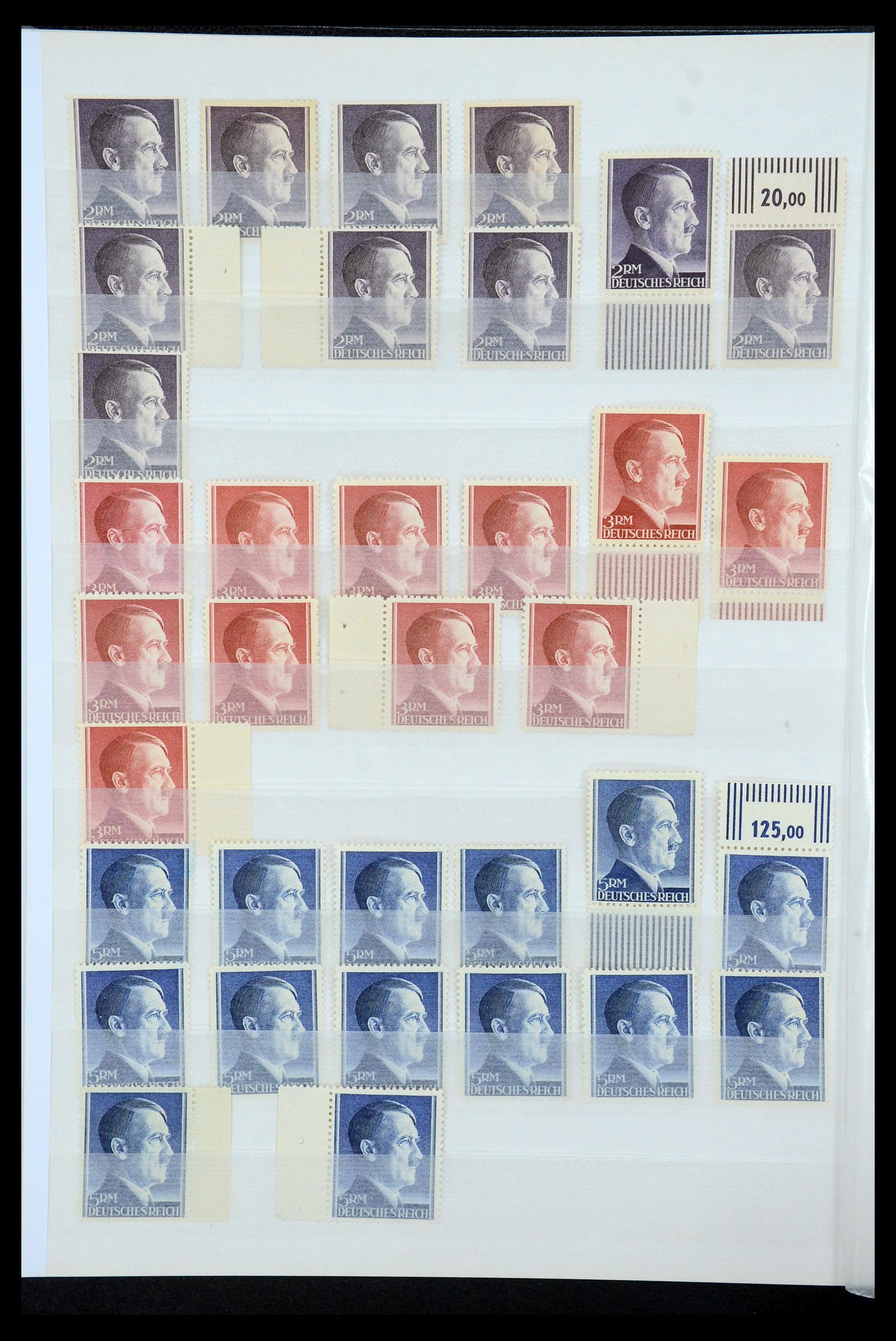 35430 032 - Postzegelverzameling 35430 Duitse Rijk postfris ca. 1900-1945.