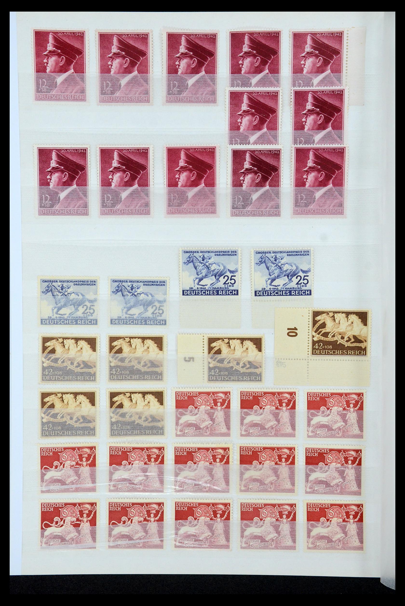 35430 036 - Postzegelverzameling 35430 Duitse Rijk postfris ca. 1900-1945.