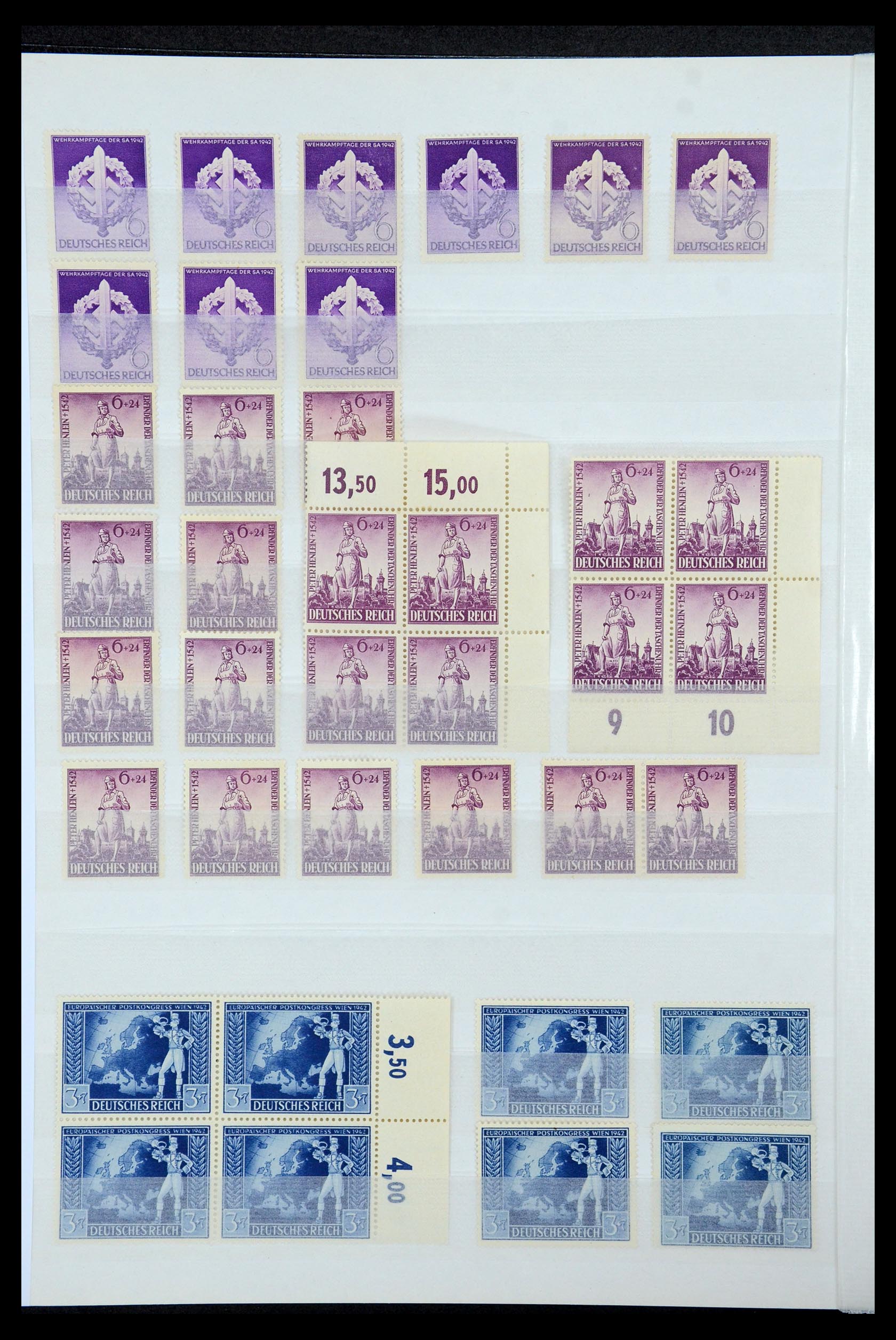 35430 038 - Stamp Collection 35430 German Reich MNH ca. 1900-1945.