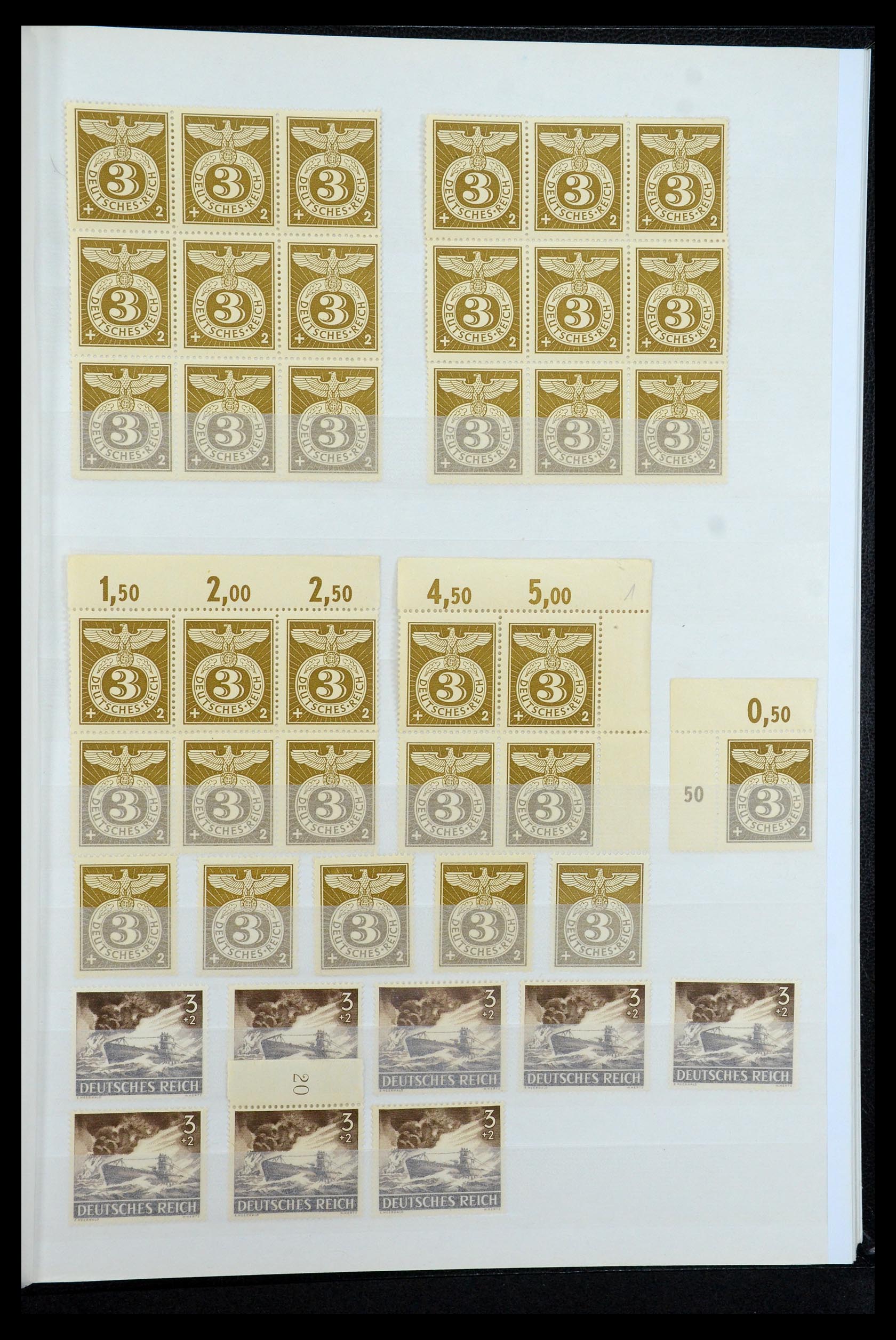 35430 043 - Postzegelverzameling 35430 Duitse Rijk postfris ca. 1900-1945.