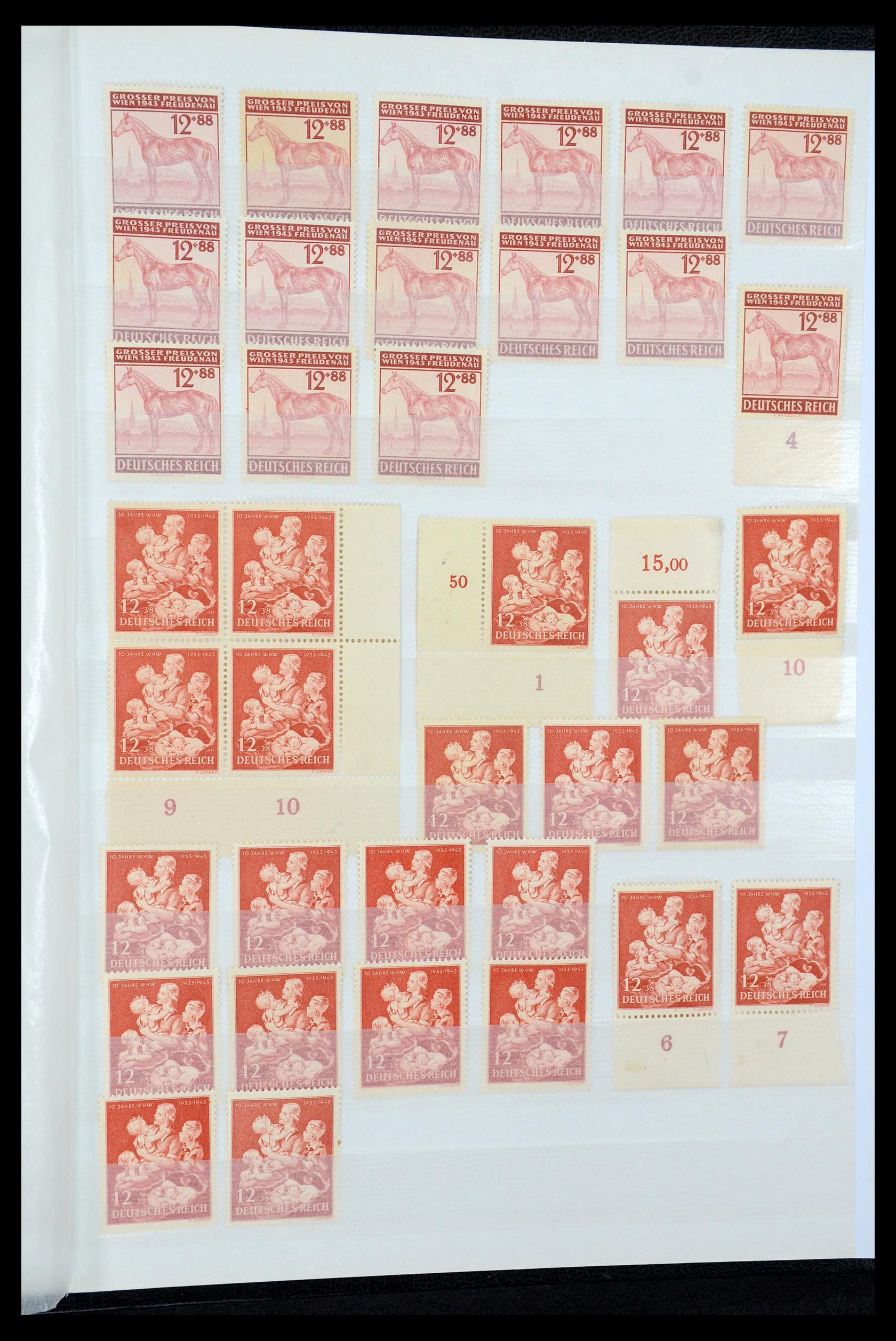 35430 052 - Postzegelverzameling 35430 Duitse Rijk postfris ca. 1900-1945.