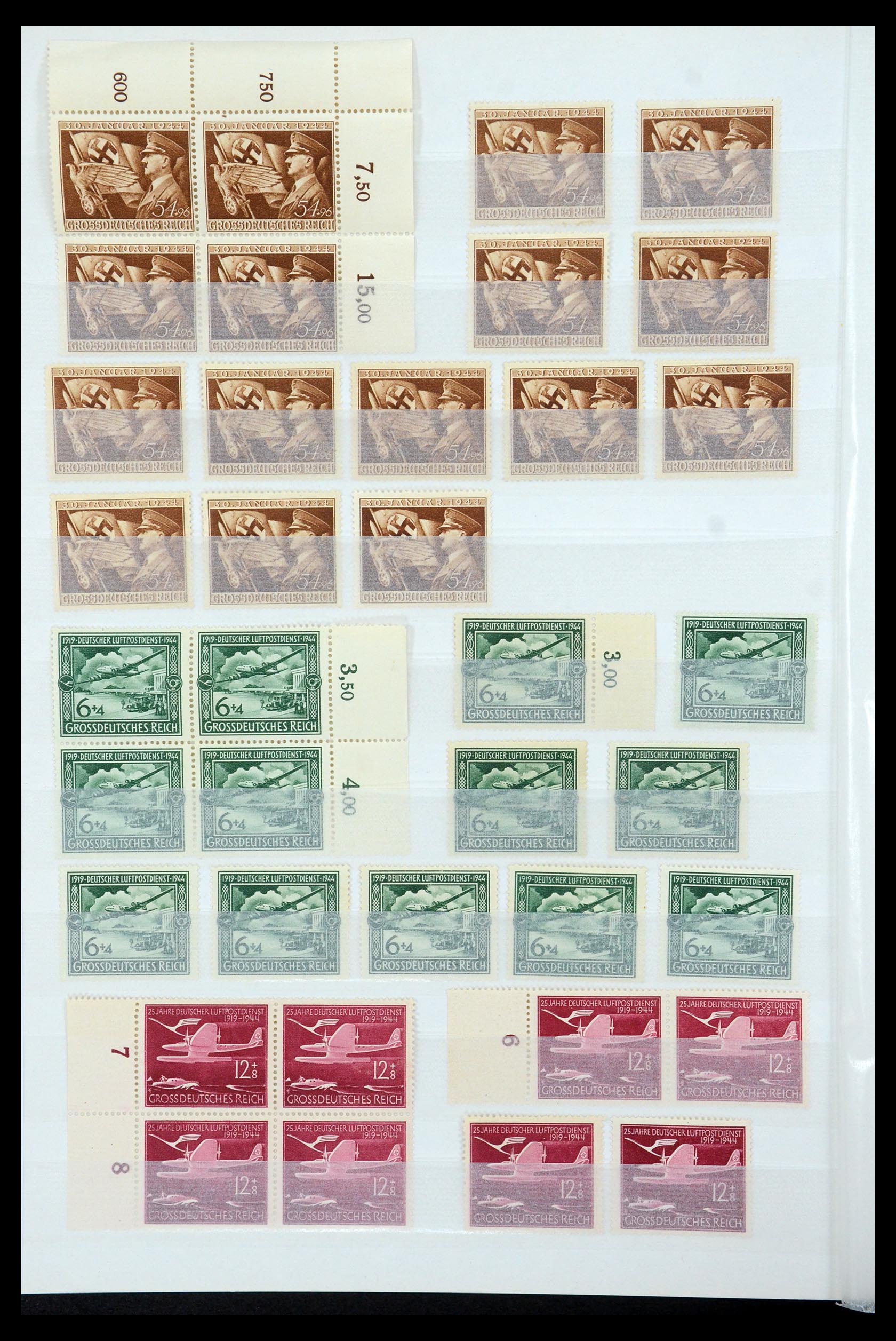 35430 056 - Stamp Collection 35430 German Reich MNH ca. 1900-1945.
