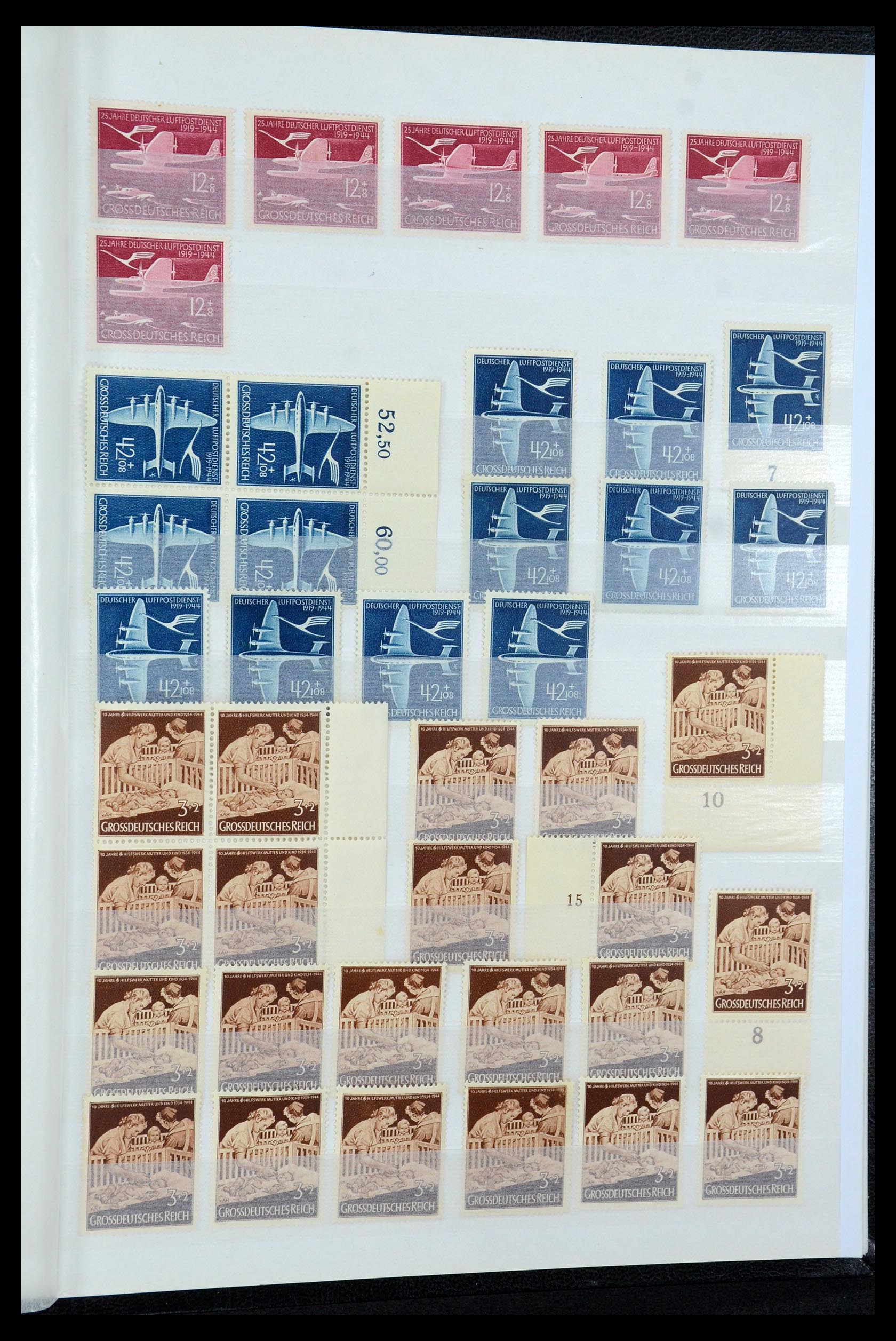 35430 057 - Postzegelverzameling 35430 Duitse Rijk postfris ca. 1900-1945.