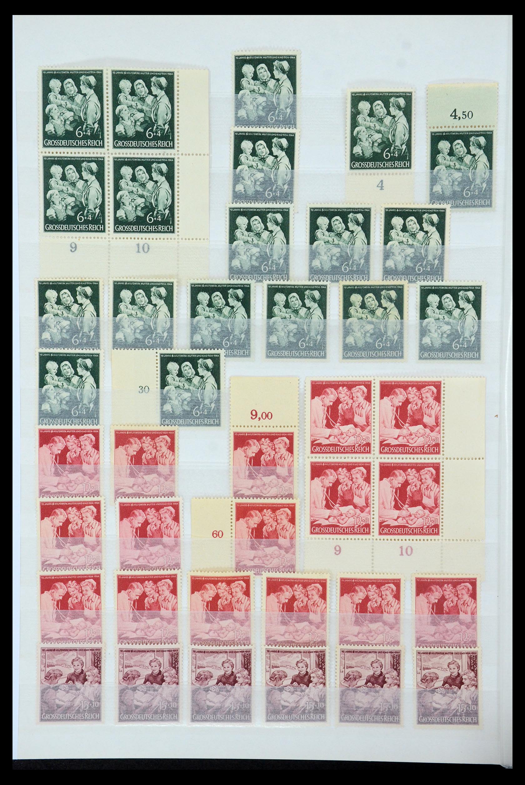 35430 058 - Postzegelverzameling 35430 Duitse Rijk postfris ca. 1900-1945.