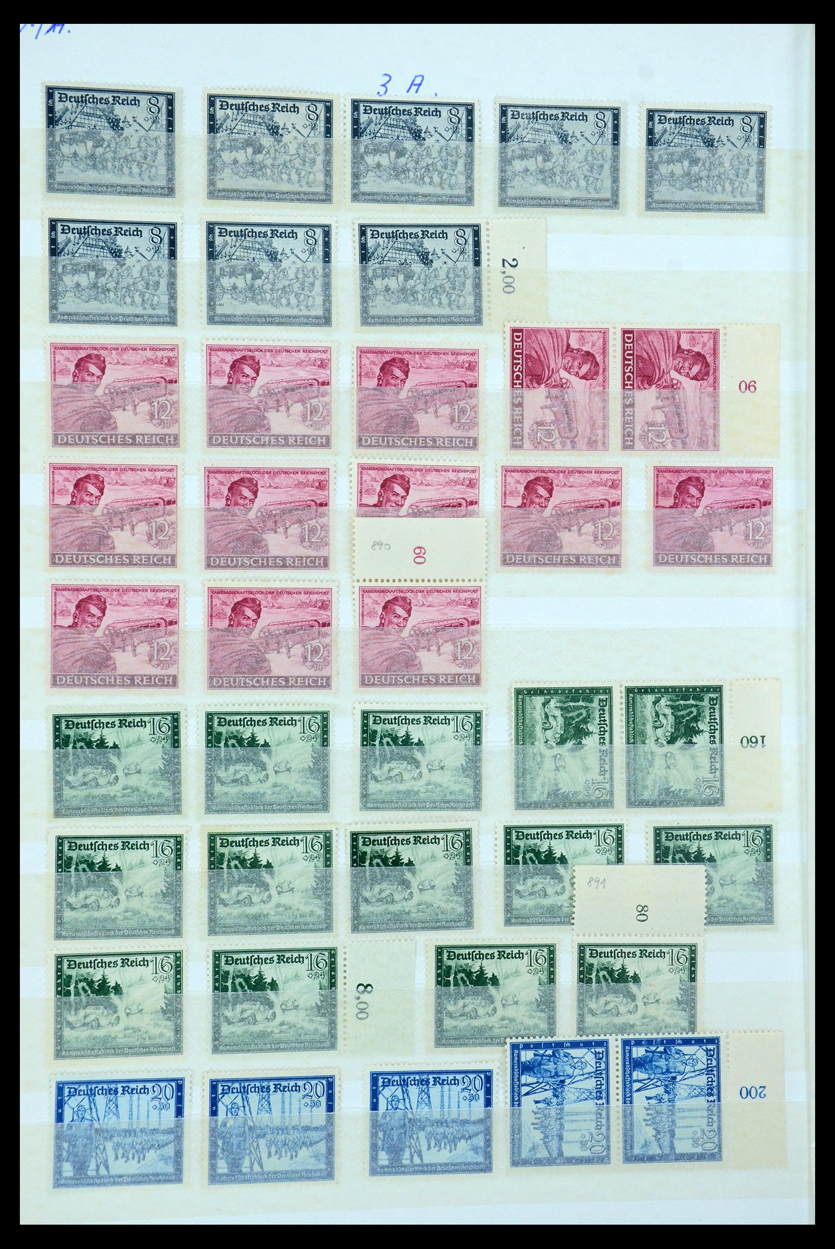 35430 069 - Stamp Collection 35430 German Reich MNH ca. 1900-1945.