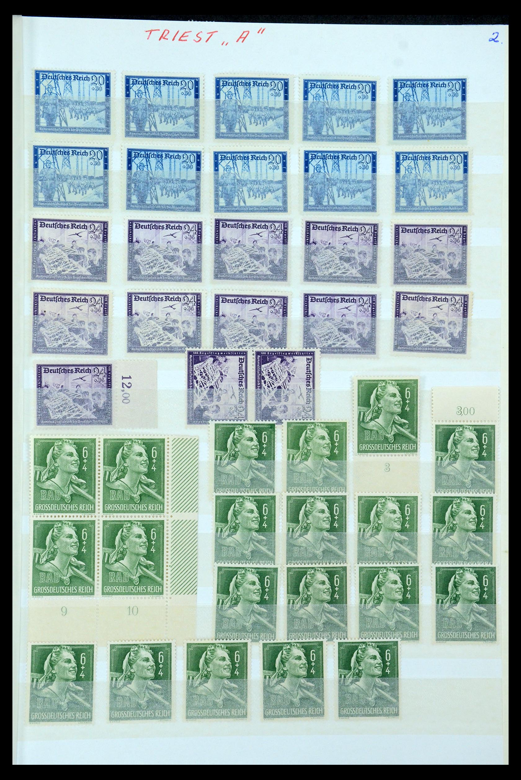 35430 070 - Stamp Collection 35430 German Reich MNH ca. 1900-1945.