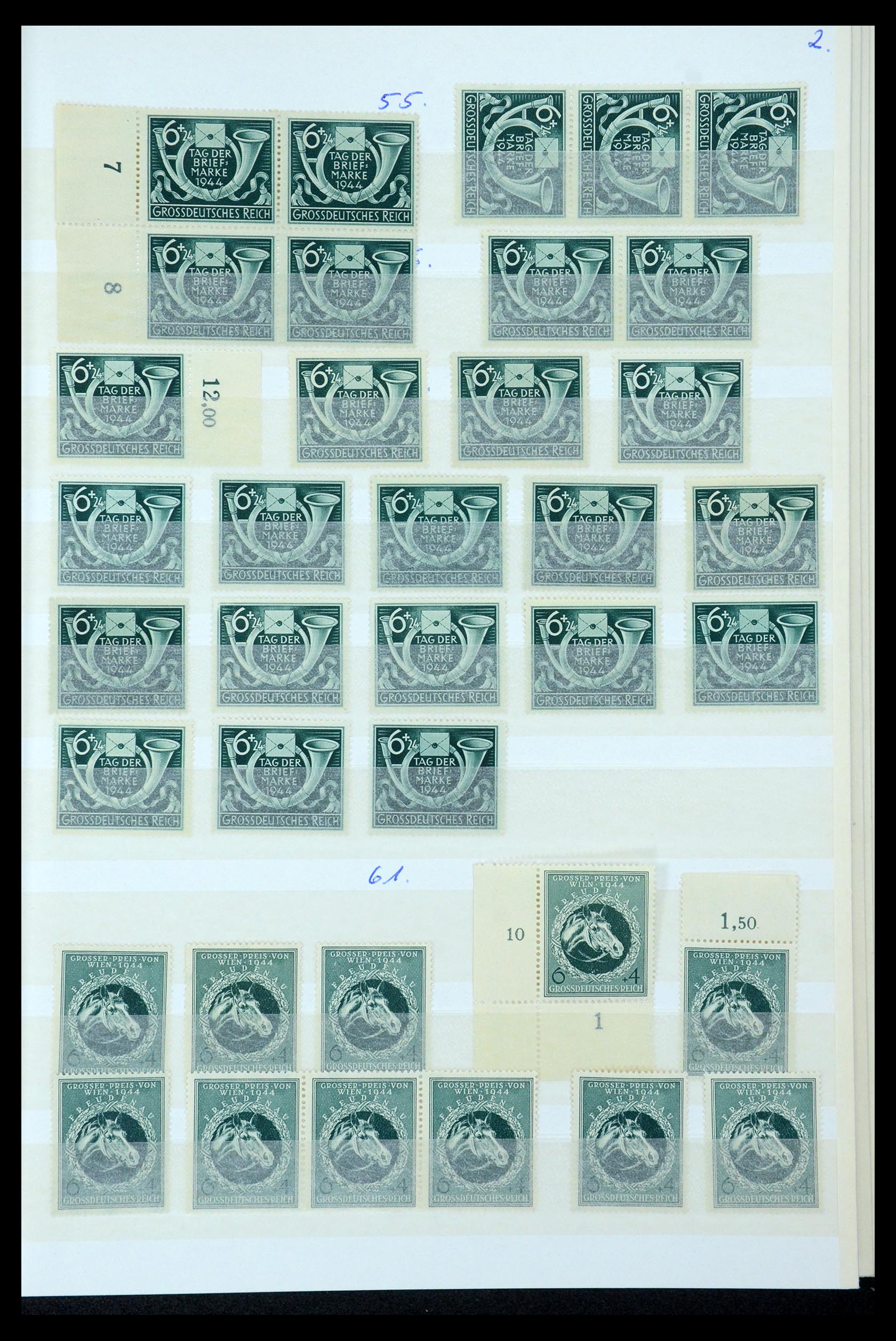 35430 076 - Stamp Collection 35430 German Reich MNH ca. 1900-1945.