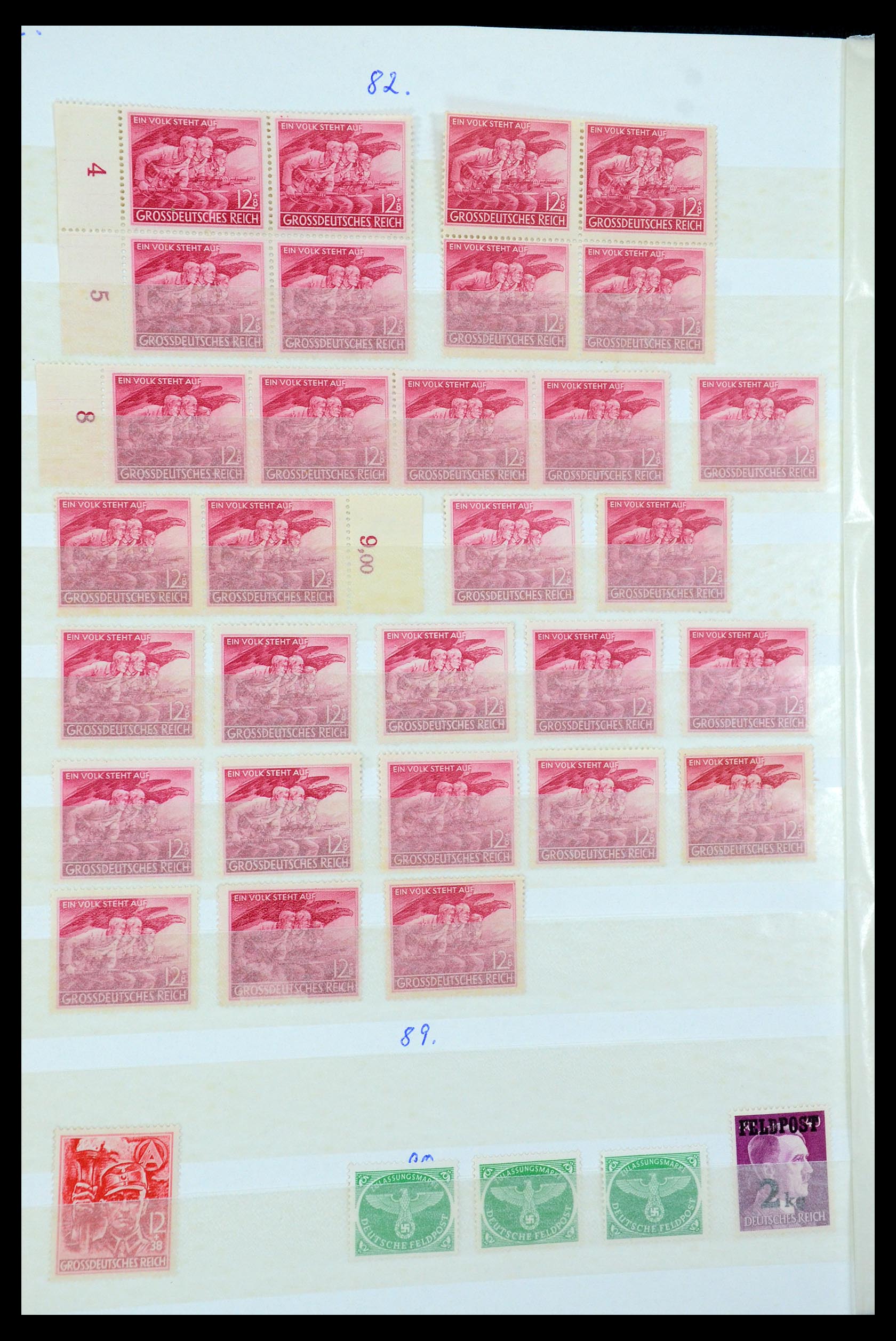 35430 079 - Postzegelverzameling 35430 Duitse Rijk postfris ca. 1900-1945.