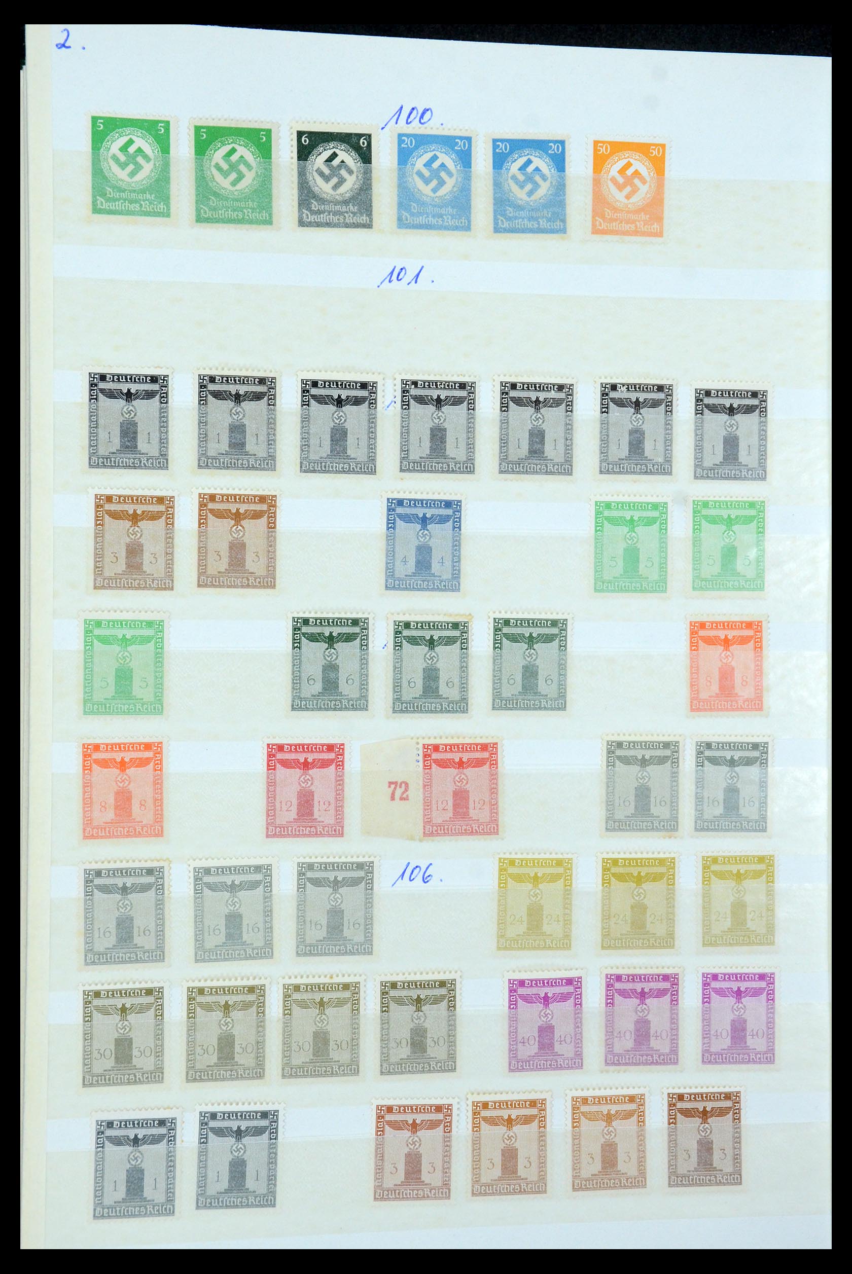 35430 081 - Stamp Collection 35430 German Reich MNH ca. 1900-1945.