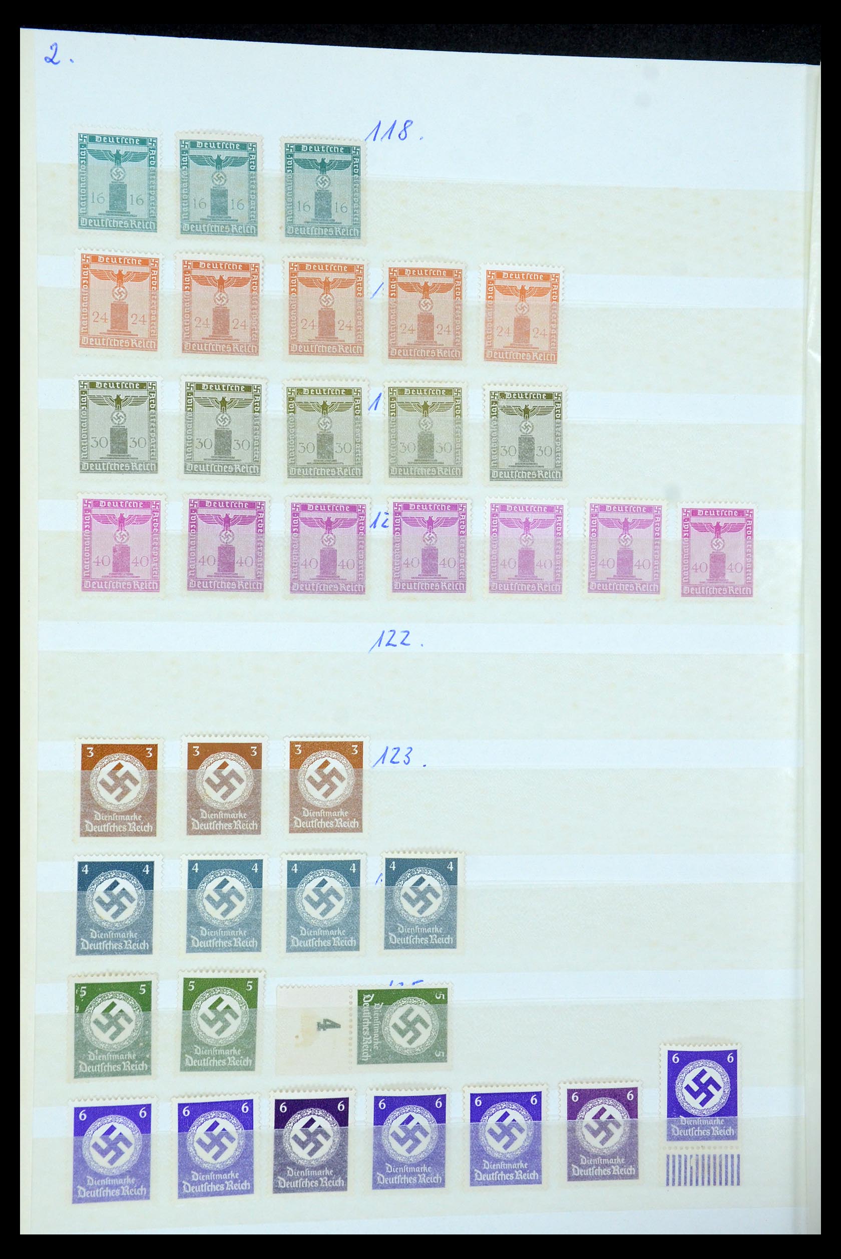 35430 083 - Stamp Collection 35430 German Reich MNH ca. 1900-1945.