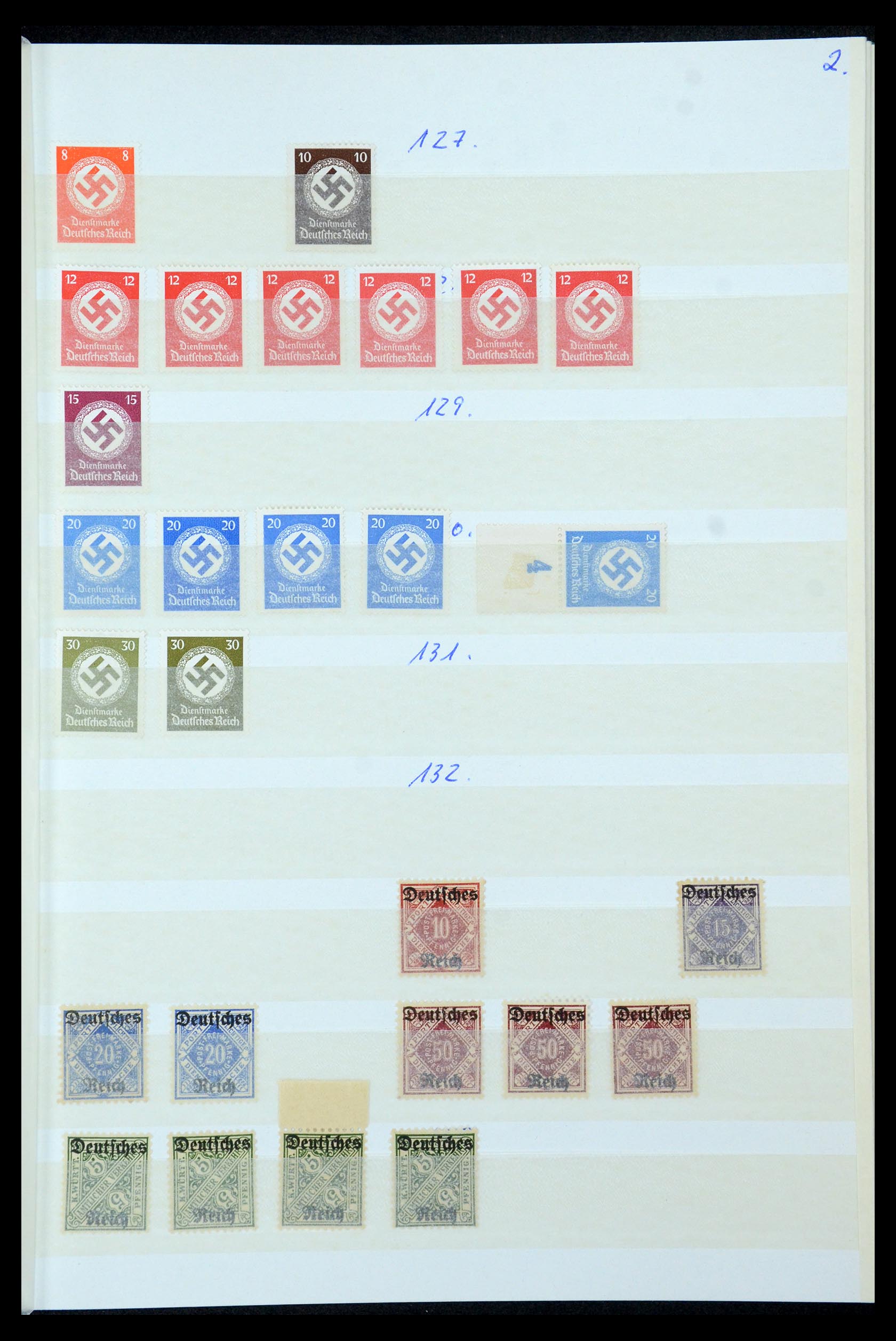35430 084 - Postzegelverzameling 35430 Duitse Rijk postfris ca. 1900-1945.