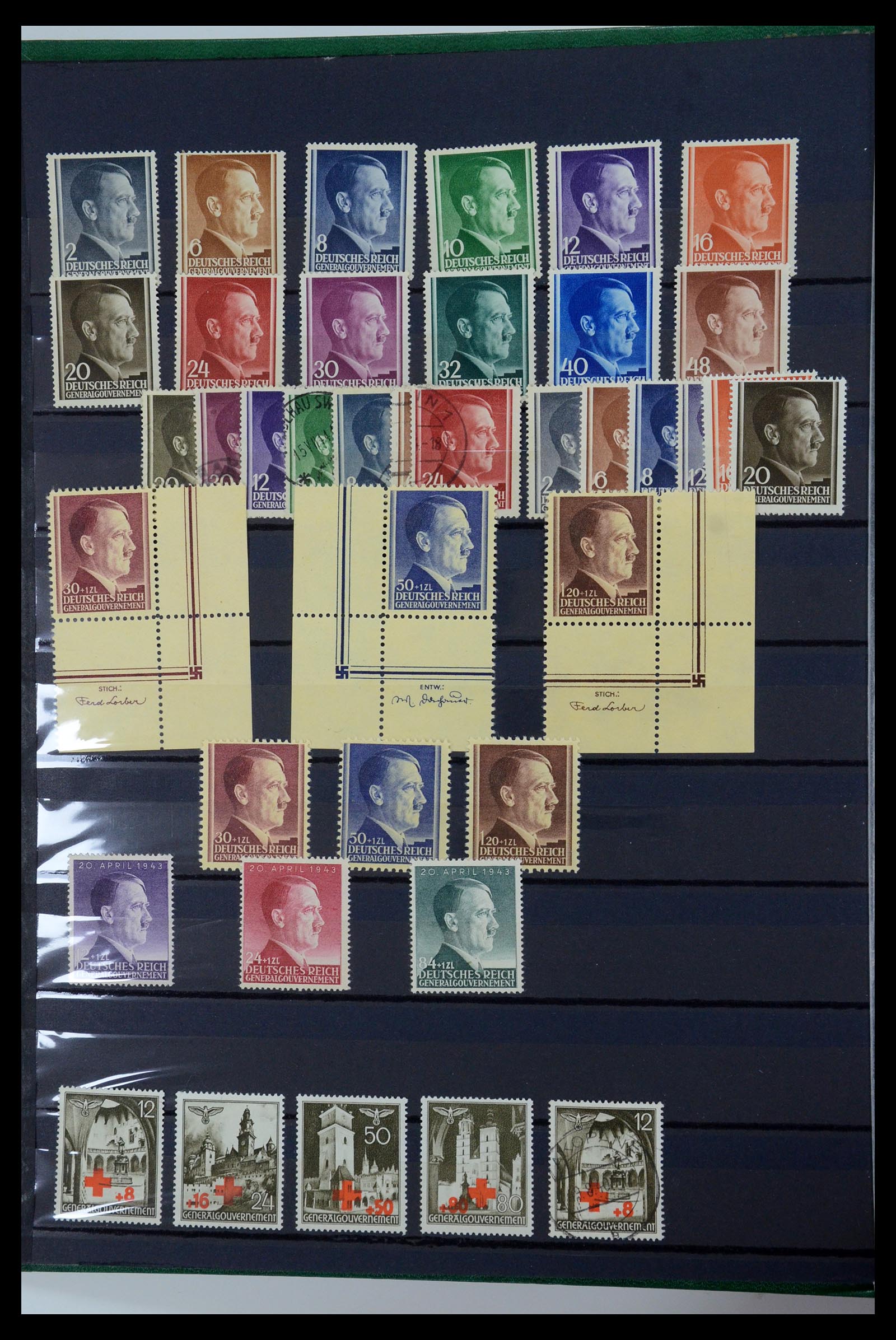 35432 001 - Stamp Collection 35432 German Reich service 1903-1945.