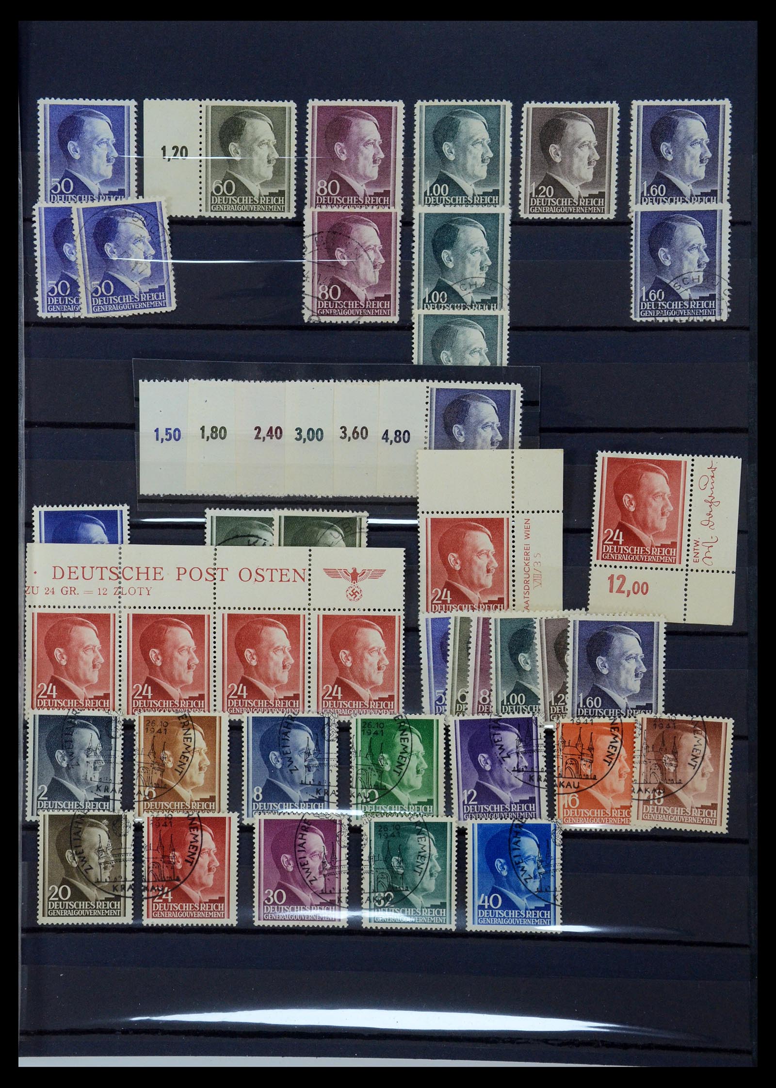 35432 002 - Stamp Collection 35432 German Reich service 1903-1945.