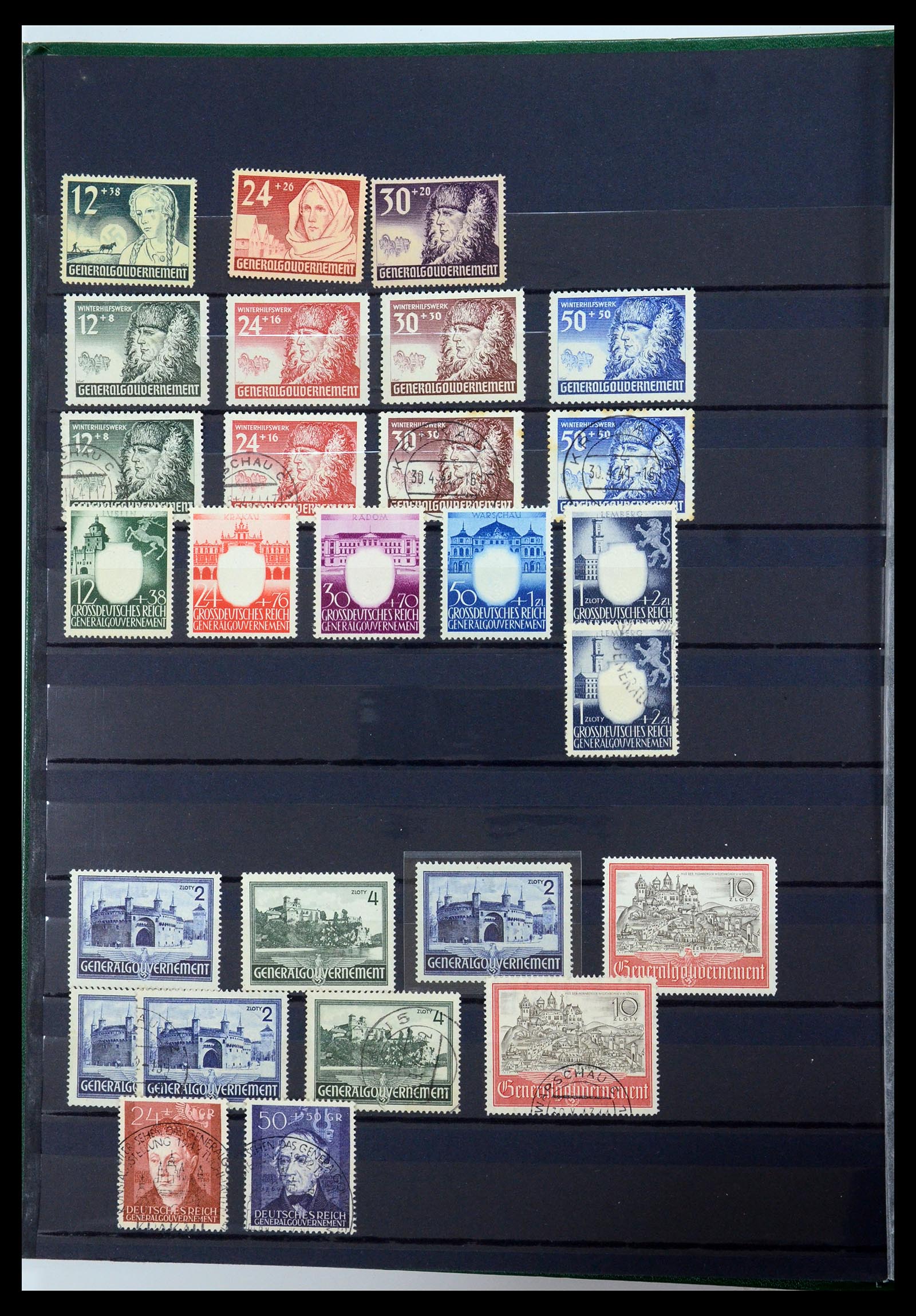 35432 003 - Stamp Collection 35432 German Reich service 1903-1945.