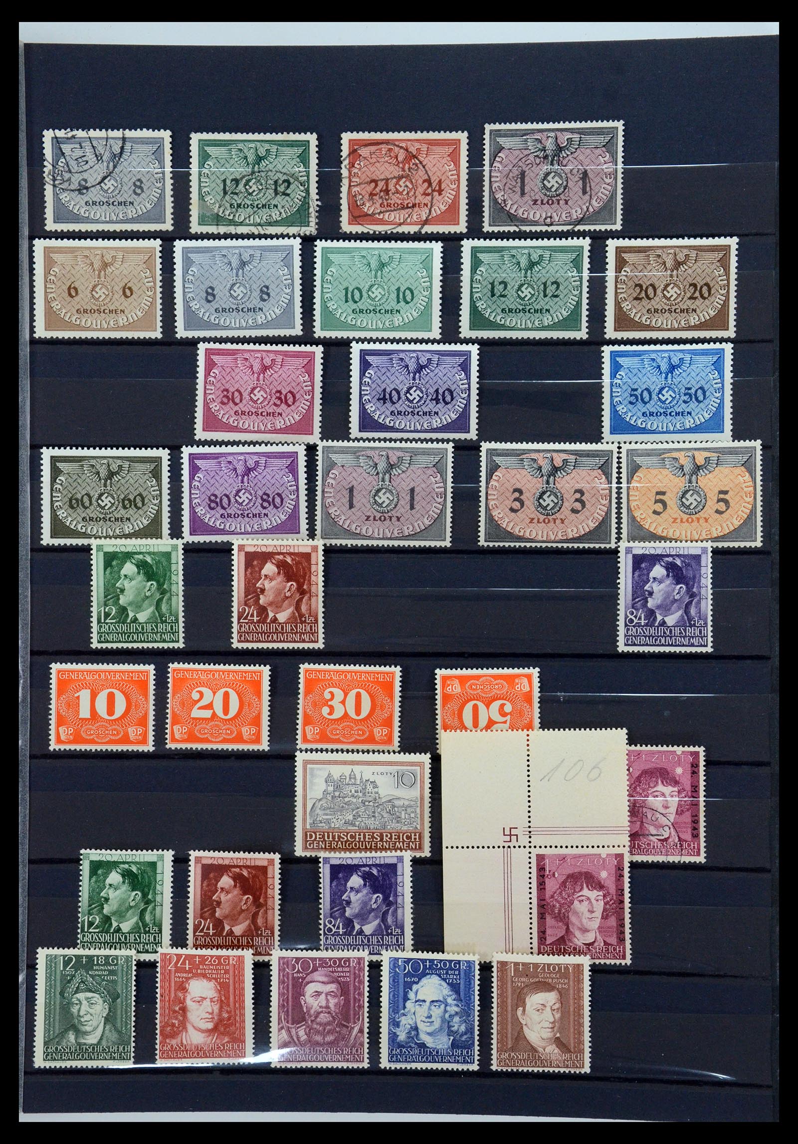35432 004 - Stamp Collection 35432 German Reich service 1903-1945.