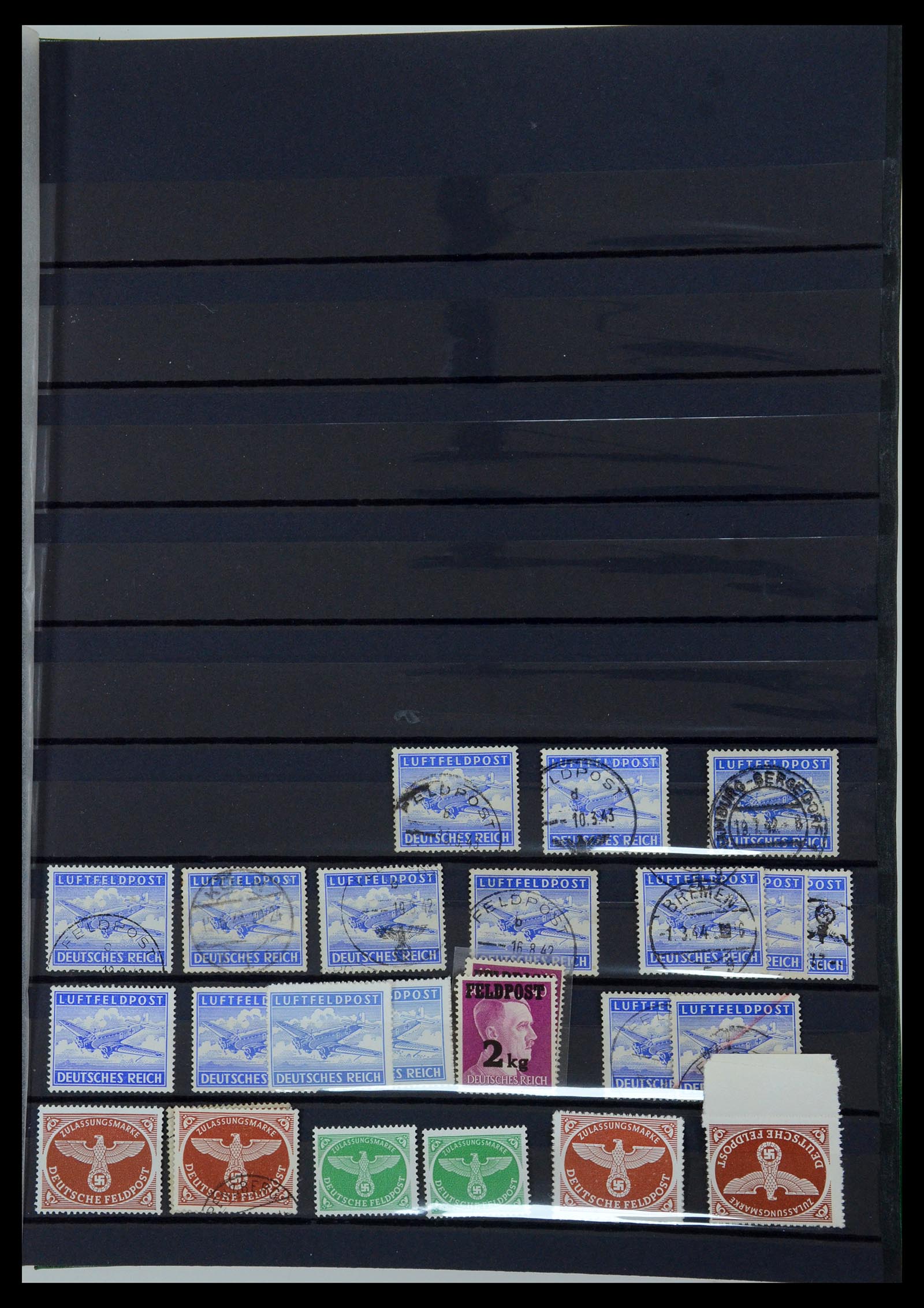 35432 012 - Stamp Collection 35432 German Reich service 1903-1945.