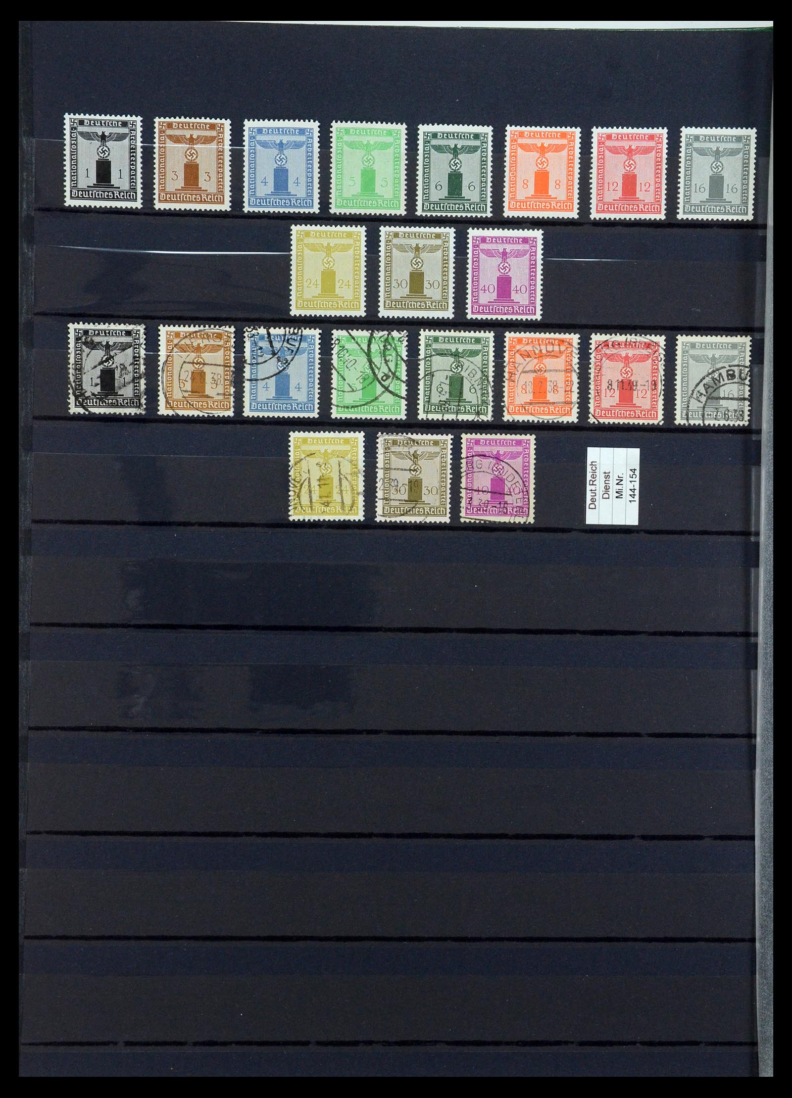 35432 018 - Stamp Collection 35432 German Reich service 1903-1945.