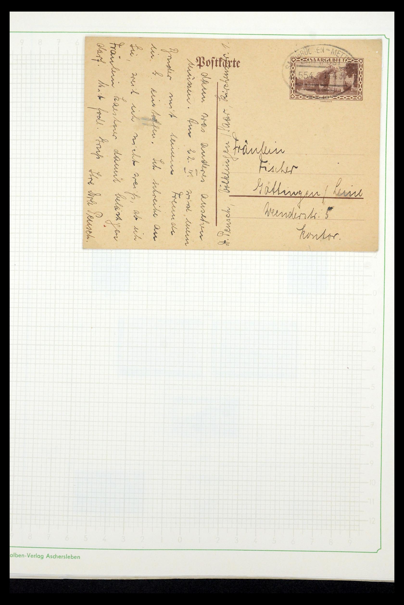 35435 021 - Postzegelverzameling 35435 Saar 1920-1959.