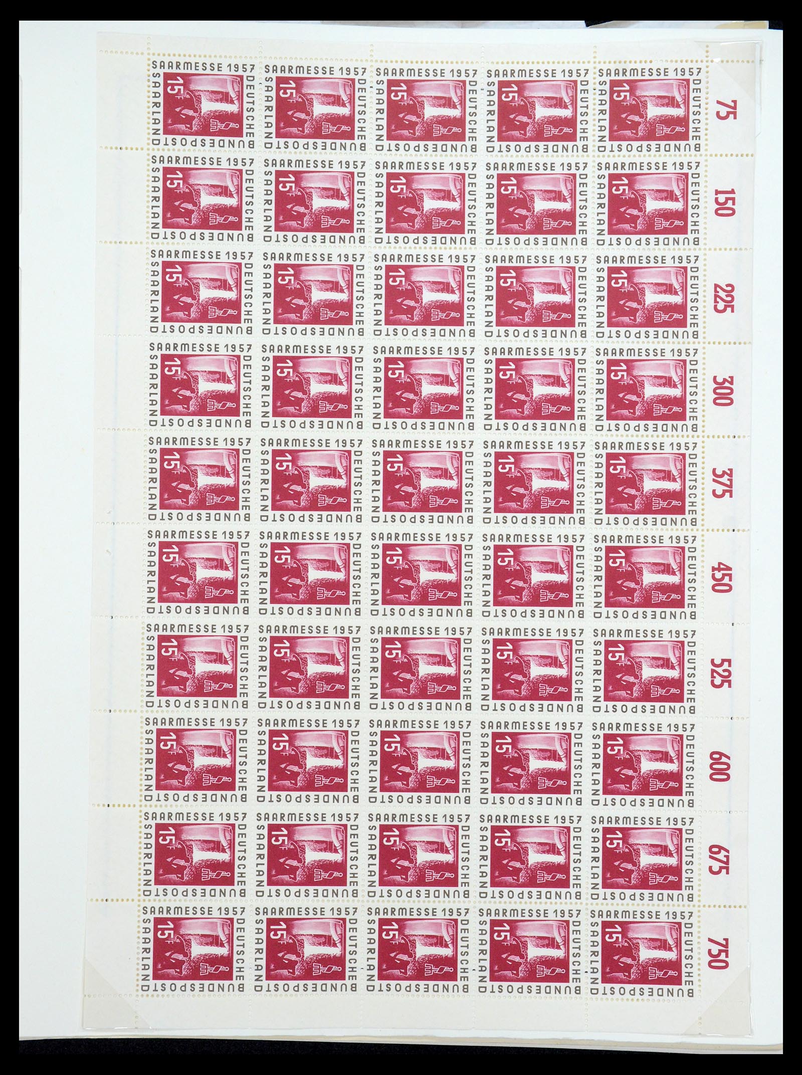 35435 081 - Stamp Collection 35435 Saar 1920-1959.