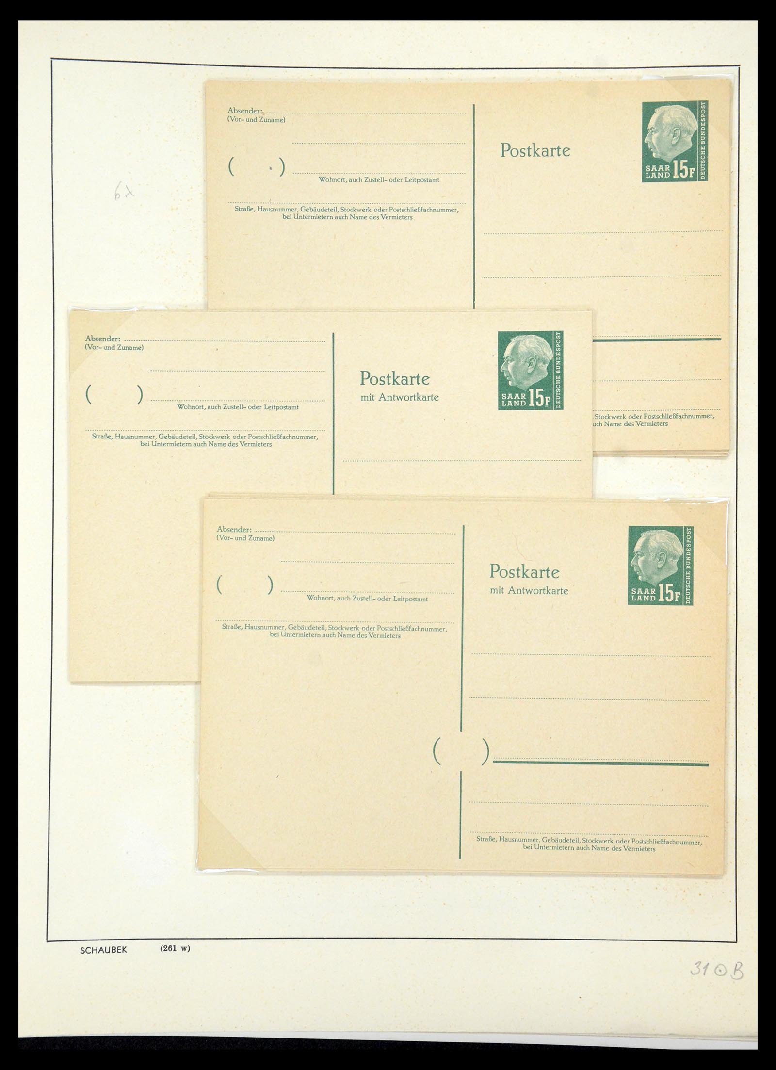 35435 083 - Stamp Collection 35435 Saar 1920-1959.