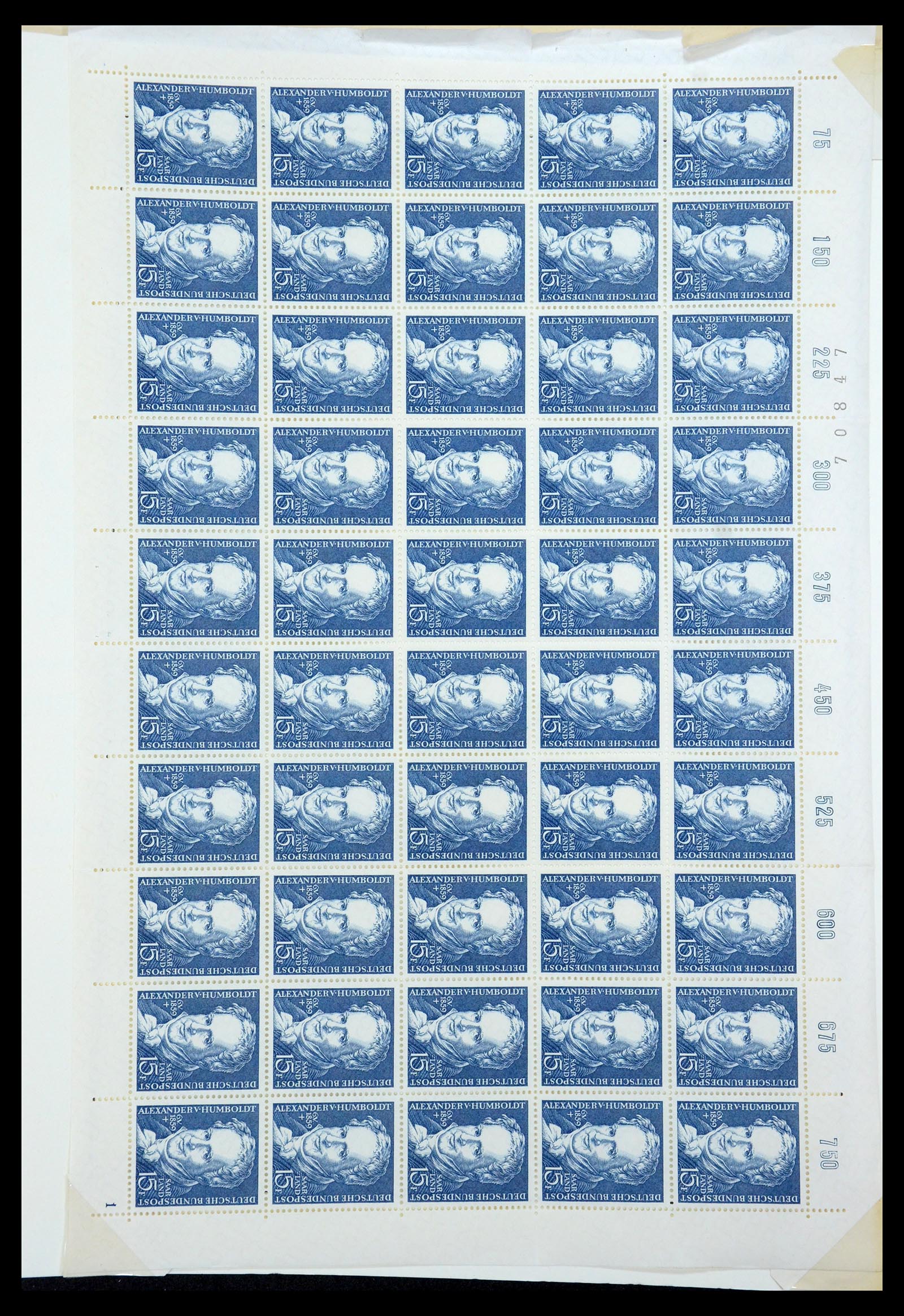 35435 091 - Stamp Collection 35435 Saar 1920-1959.