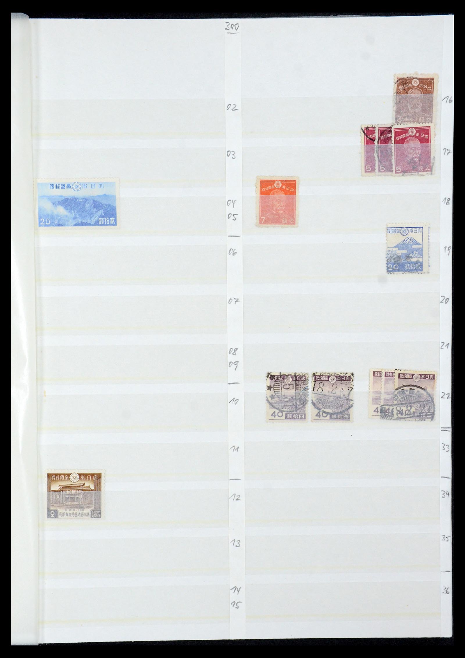 35437 013 - Postzegelverzameling 35437 Japan 1871-1992.