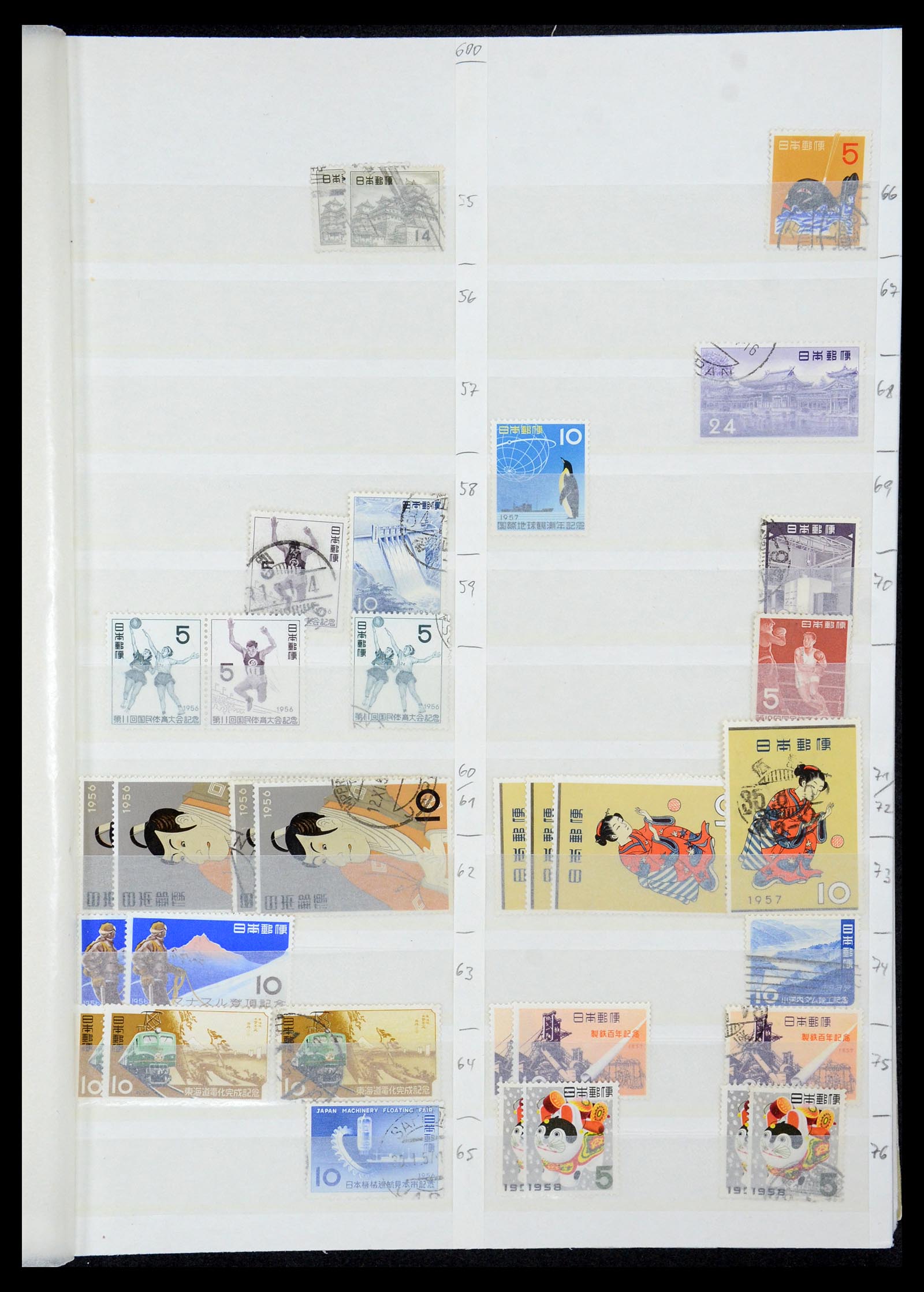 35437 027 - Postzegelverzameling 35437 Japan 1871-1992.