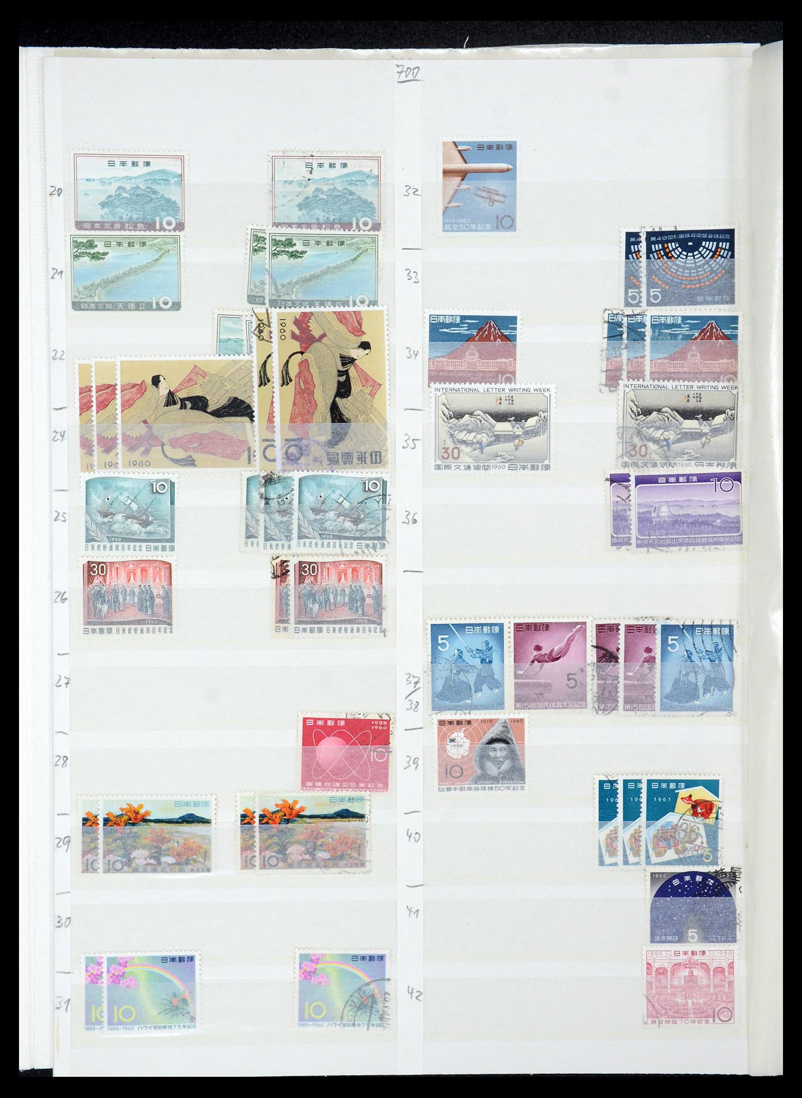 35437 030 - Postzegelverzameling 35437 Japan 1871-1992.