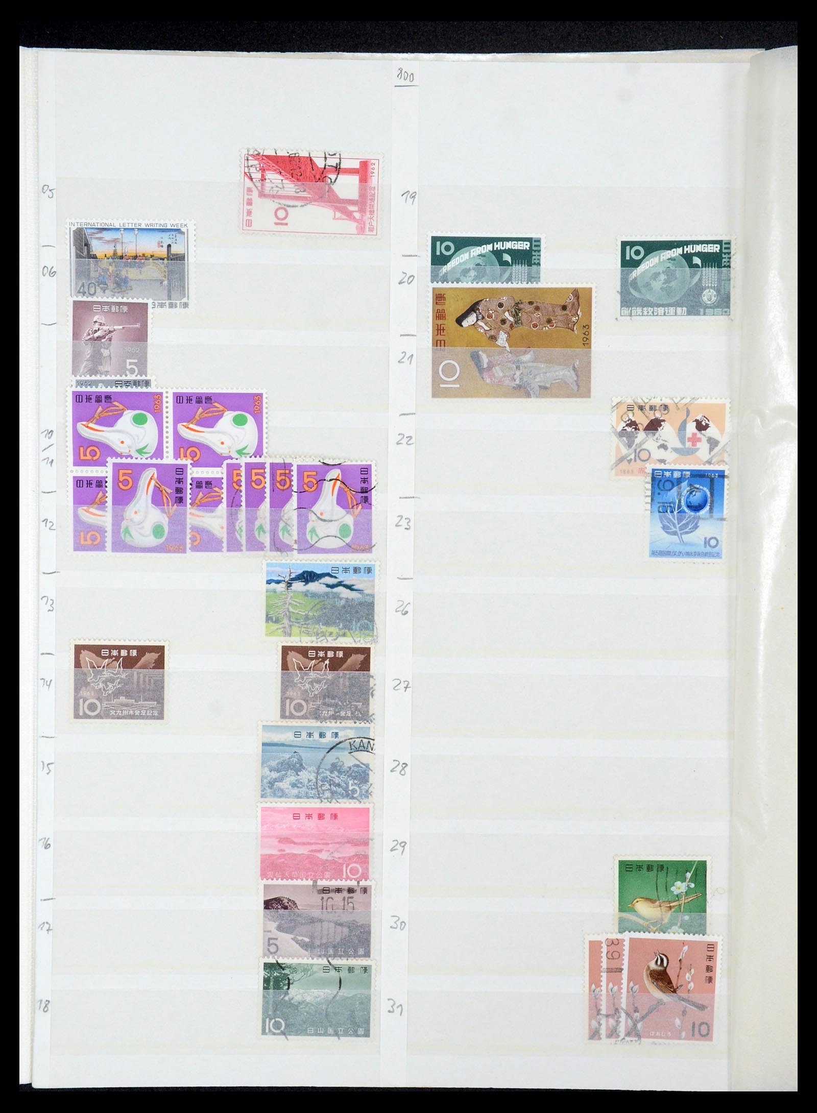35437 034 - Postzegelverzameling 35437 Japan 1871-1992.