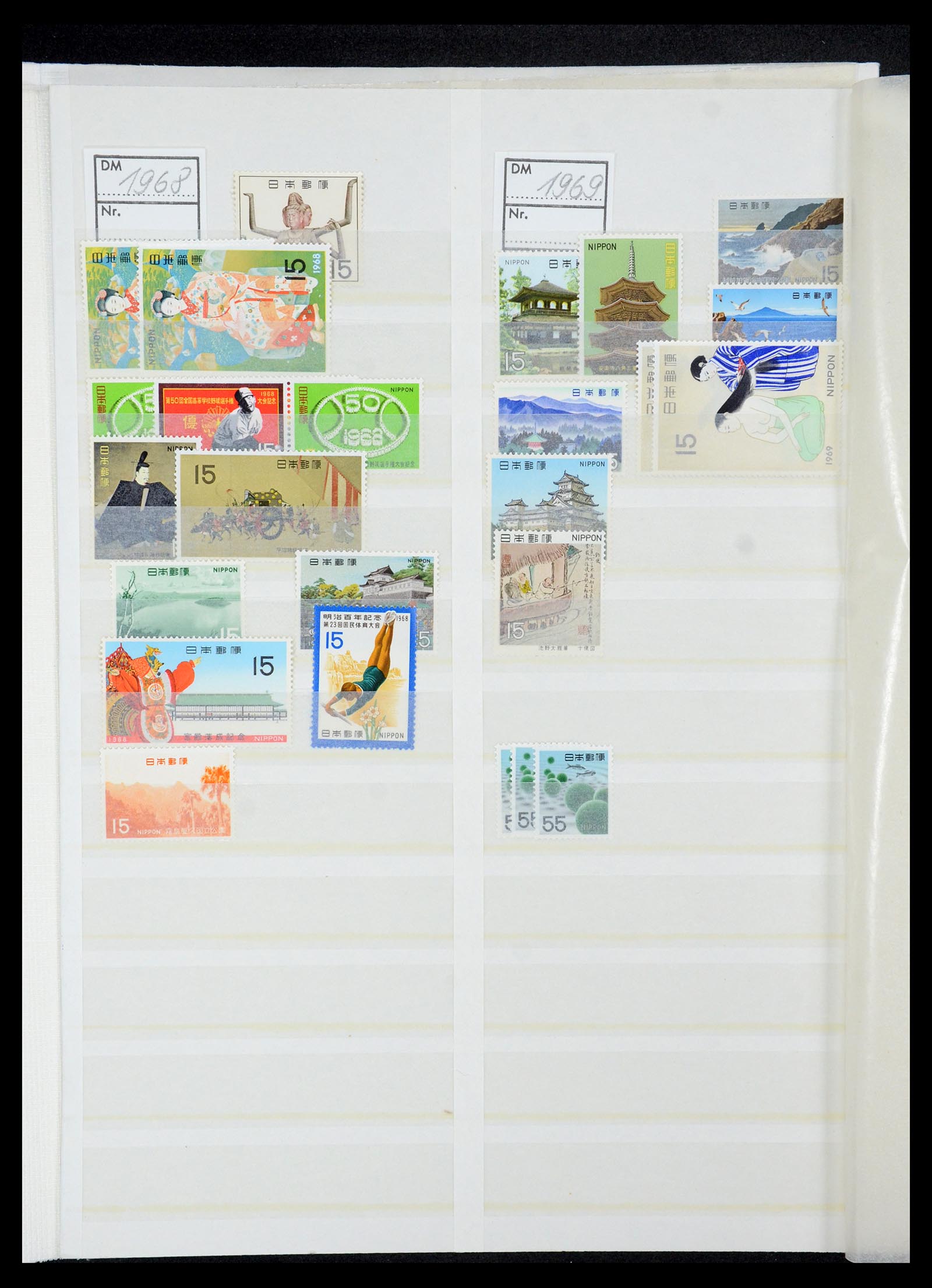 35437 040 - Postzegelverzameling 35437 Japan 1871-1992.