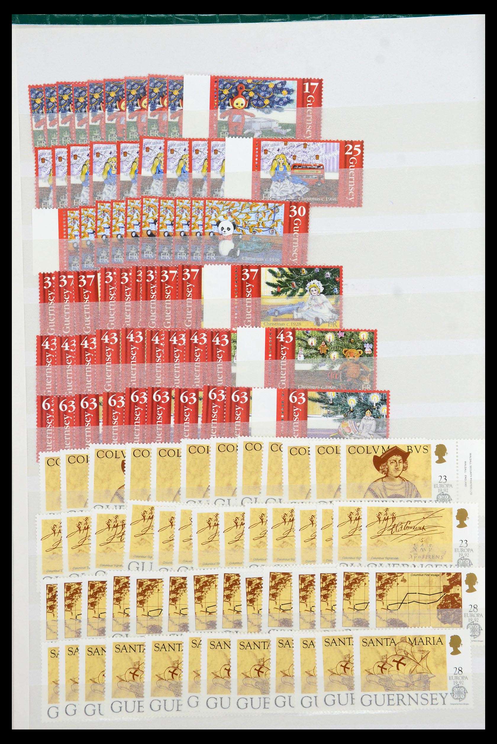 35438 004 - Postzegelverzameling 35438 Kanaaleilanden 1974-2001.
