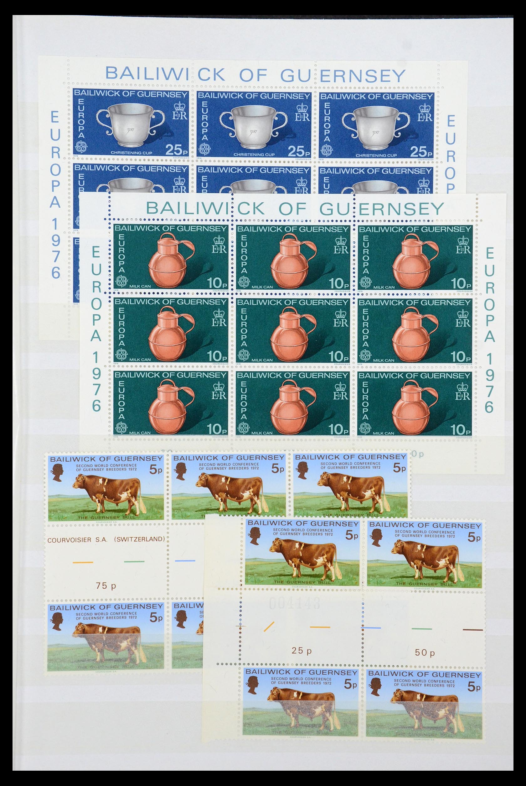 35438 013 - Postzegelverzameling 35438 Kanaaleilanden 1974-2001.