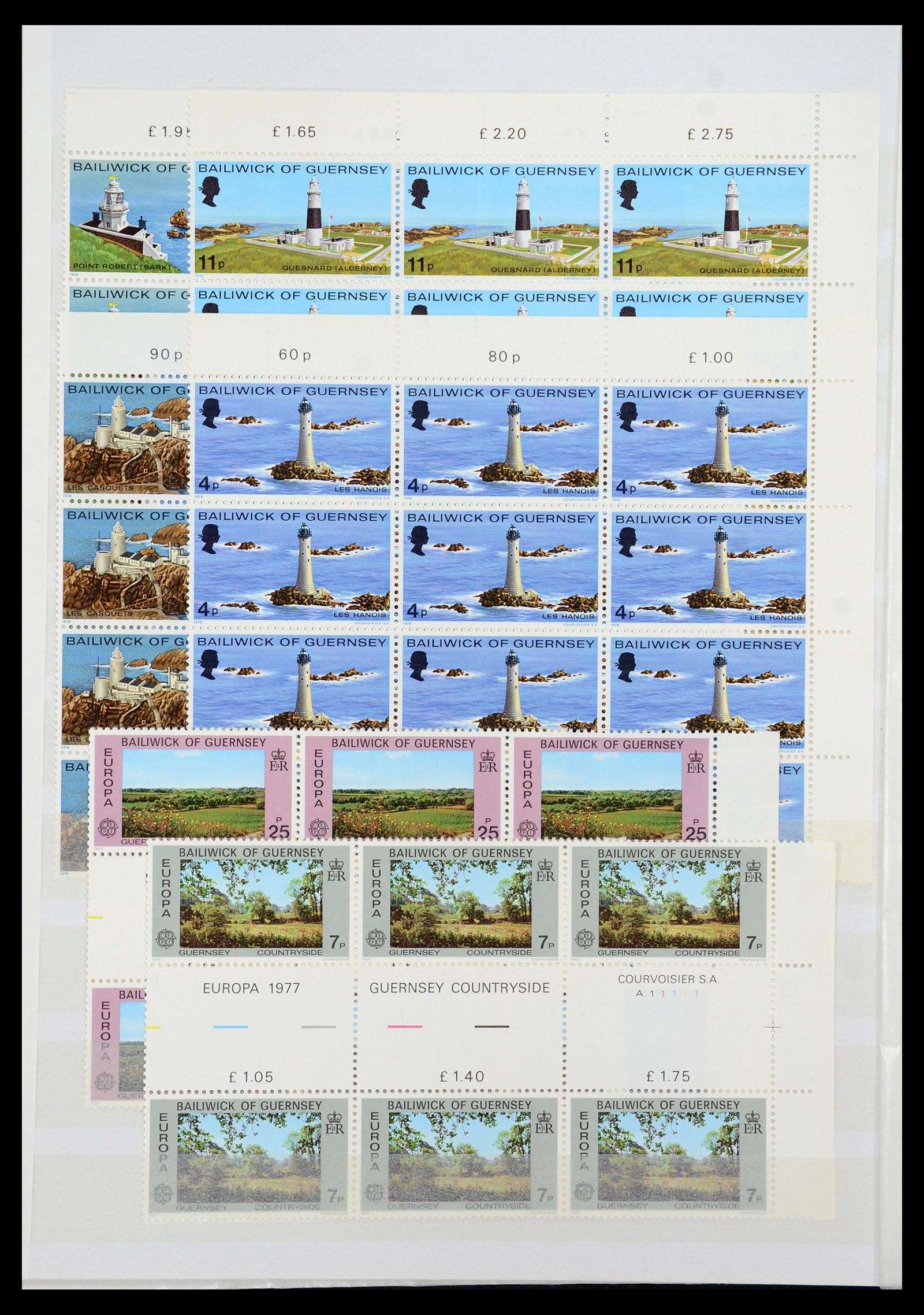 35438 018 - Postzegelverzameling 35438 Kanaaleilanden 1974-2001.