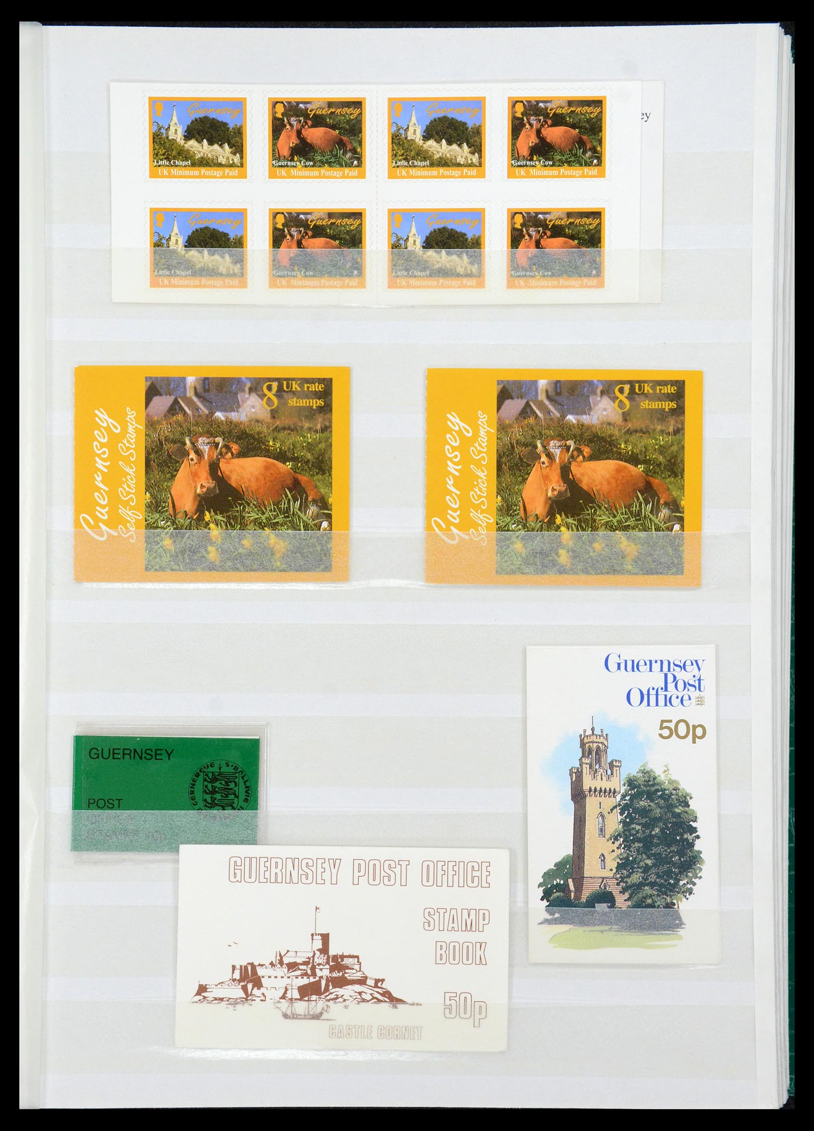 35438 024 - Postzegelverzameling 35438 Kanaaleilanden 1974-2001.
