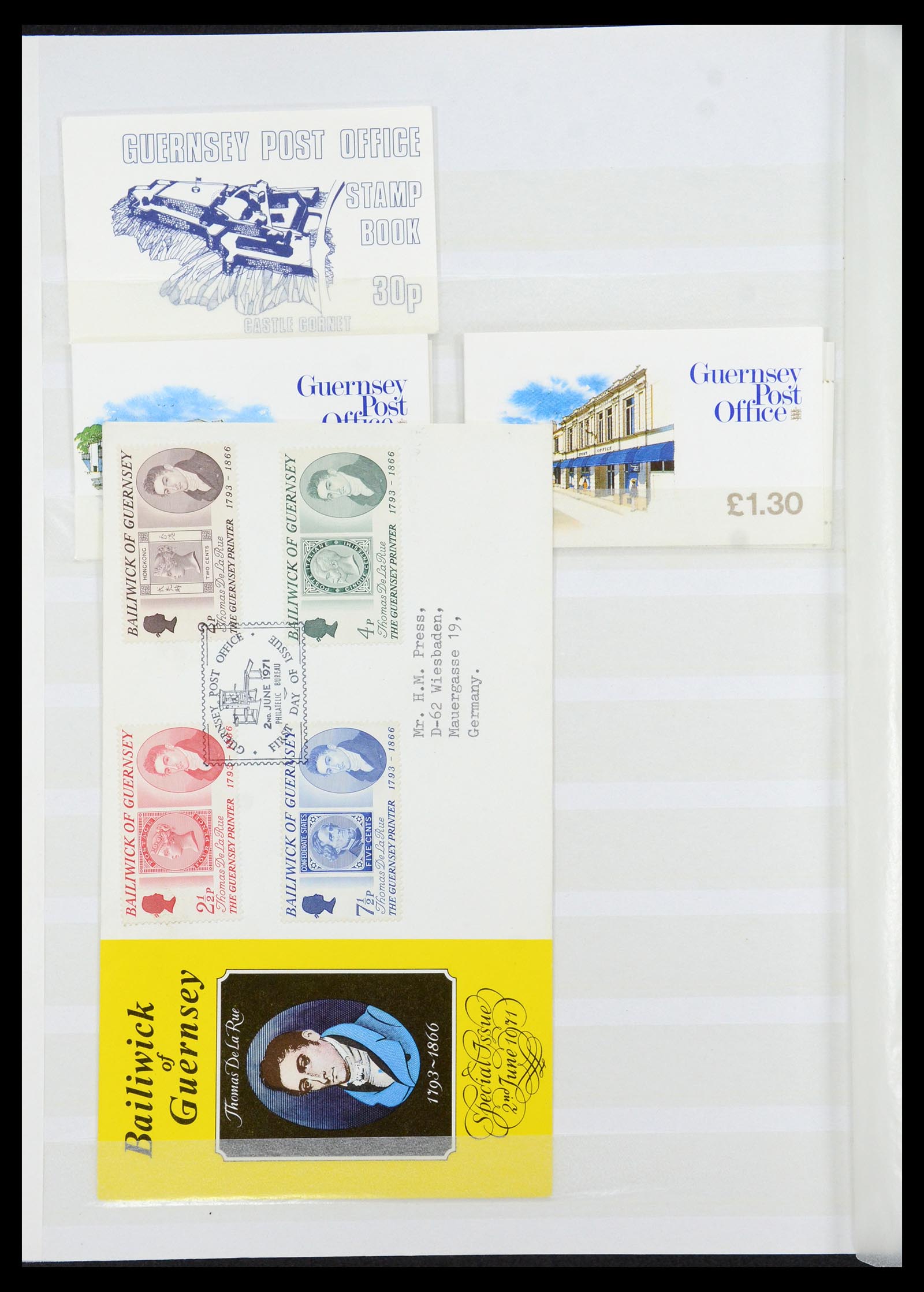 35438 026 - Postzegelverzameling 35438 Kanaaleilanden 1974-2001.