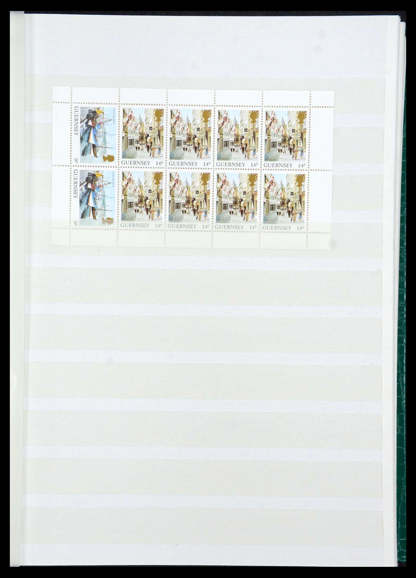 35438 027 - Postzegelverzameling 35438 Kanaaleilanden 1974-2001.