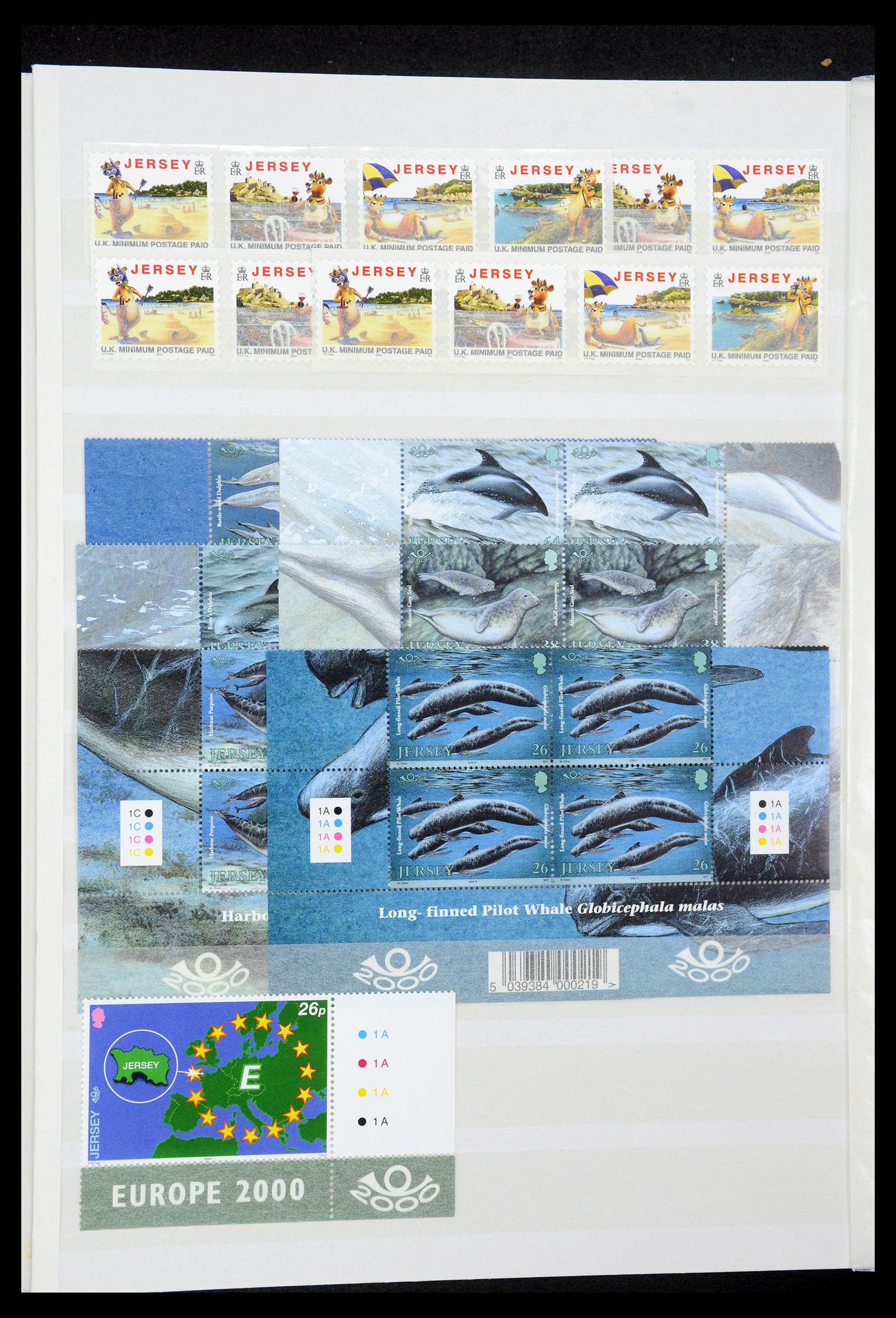 35438 048 - Postzegelverzameling 35438 Kanaaleilanden 1974-2001.