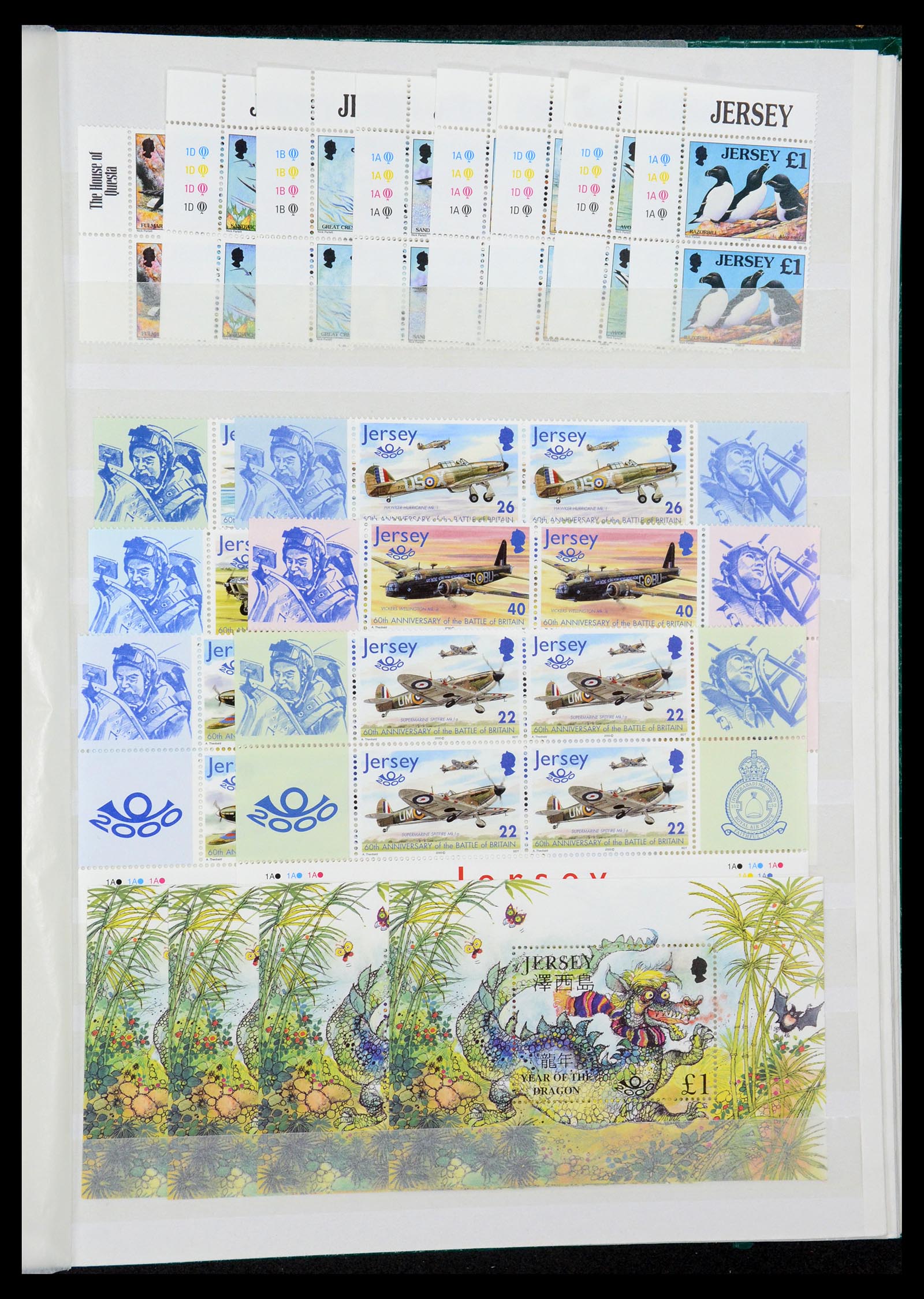 35438 049 - Postzegelverzameling 35438 Kanaaleilanden 1974-2001.