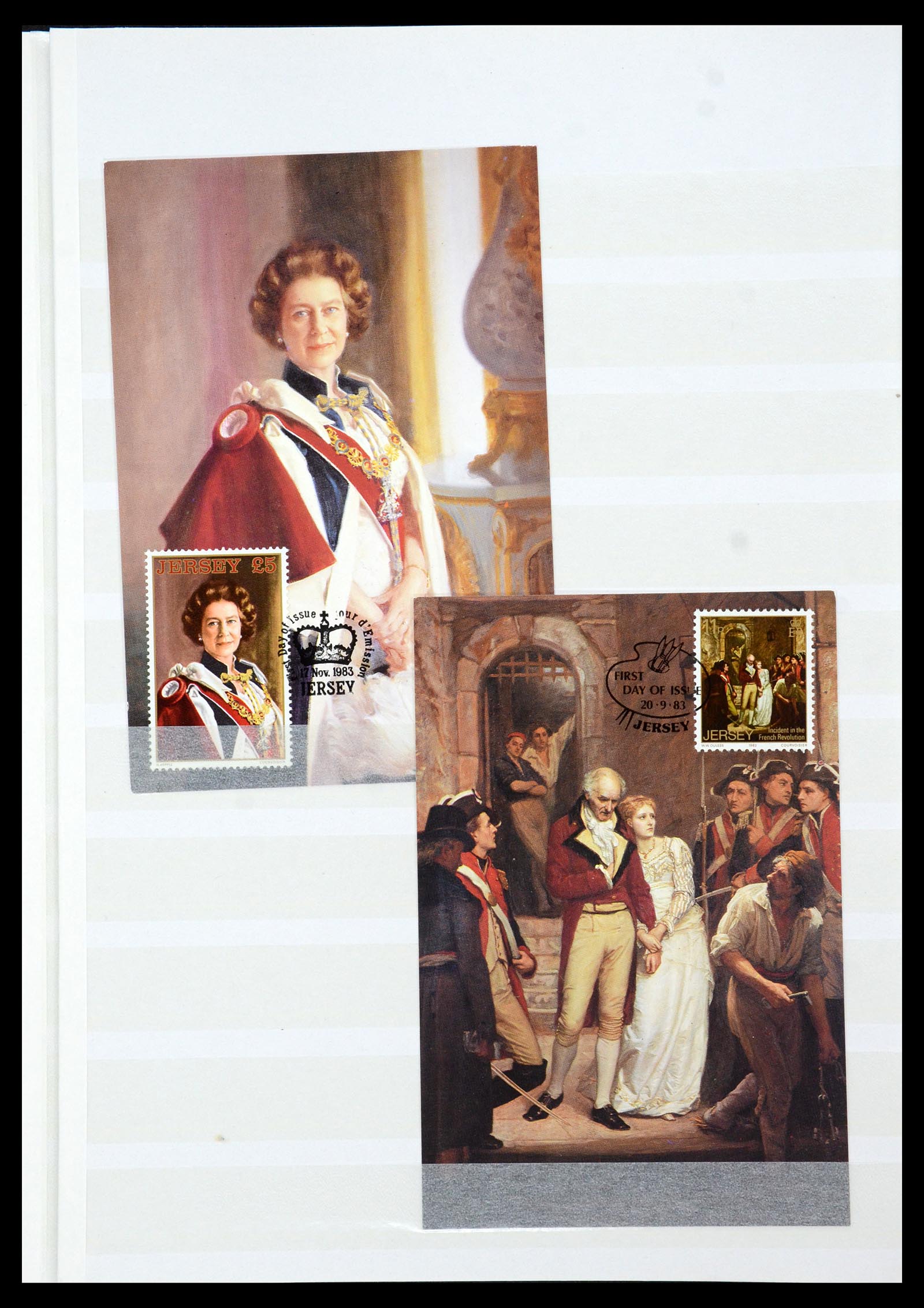 35438 056 - Postzegelverzameling 35438 Kanaaleilanden 1974-2001.