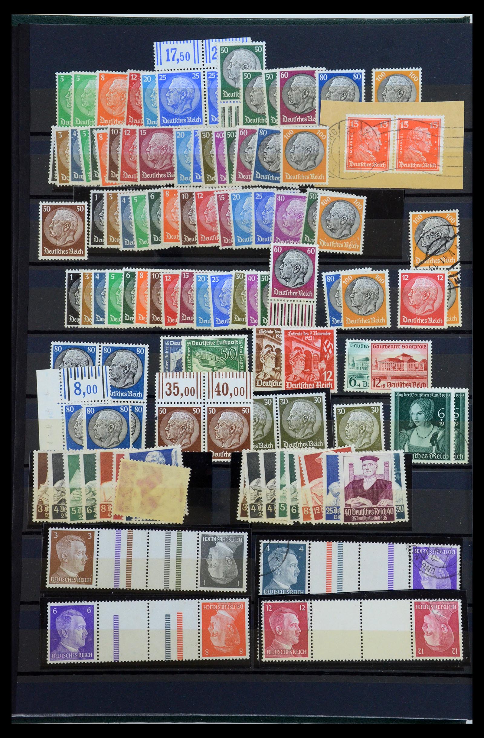 35439 004 - Postzegelverzameling 35439 Duitsland 1920-1955.