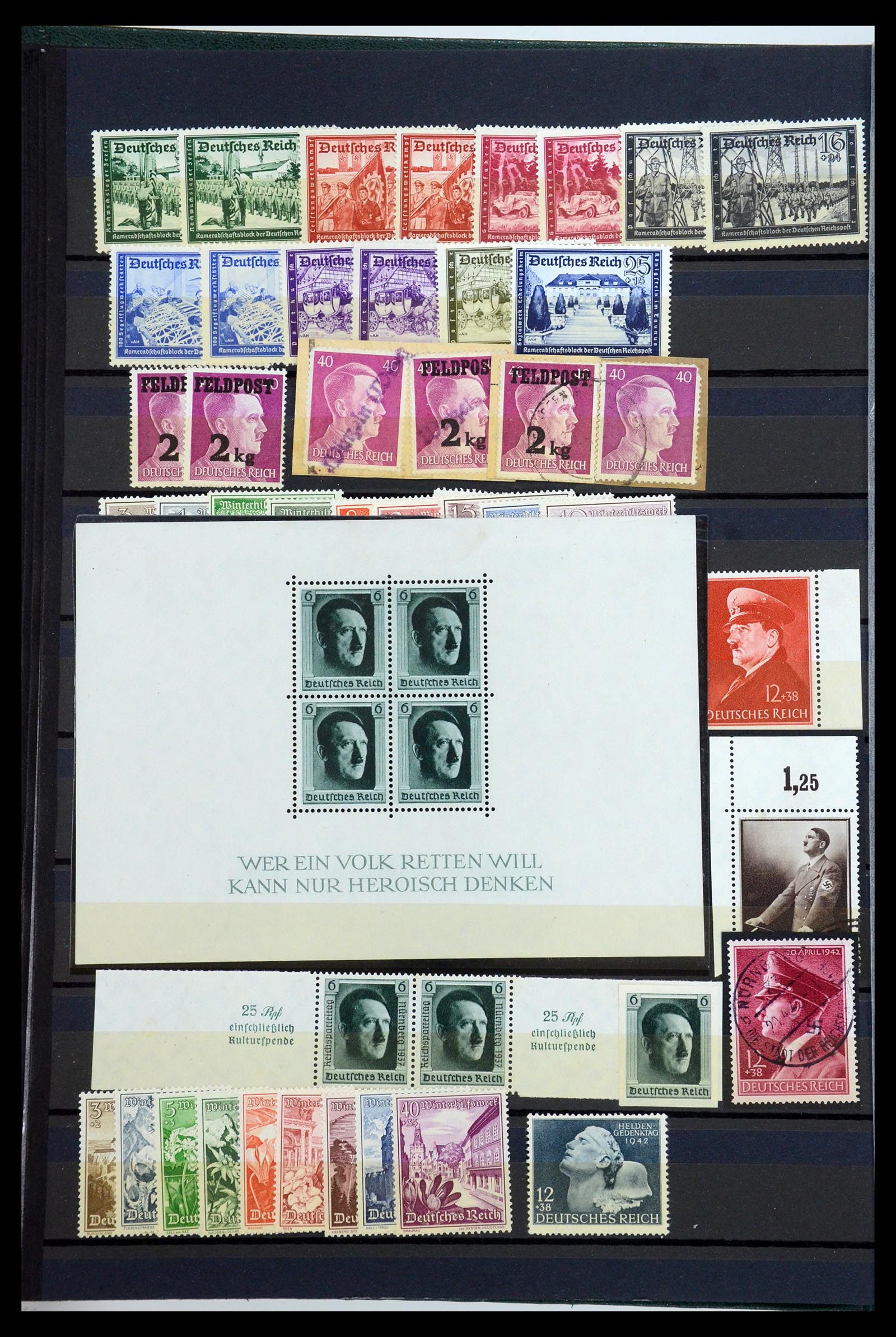 35439 008 - Stamp Collection 35439 Germany 1920-1955.