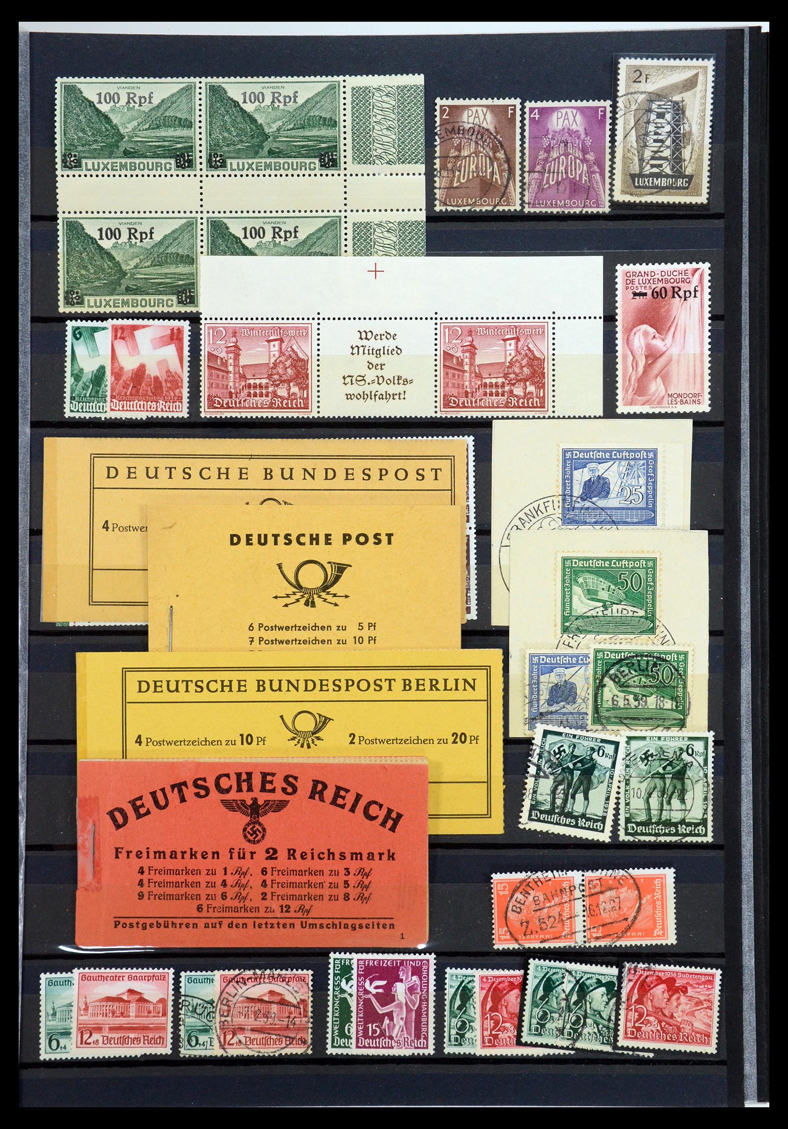 35439 011 - Postzegelverzameling 35439 Duitsland 1920-1955.