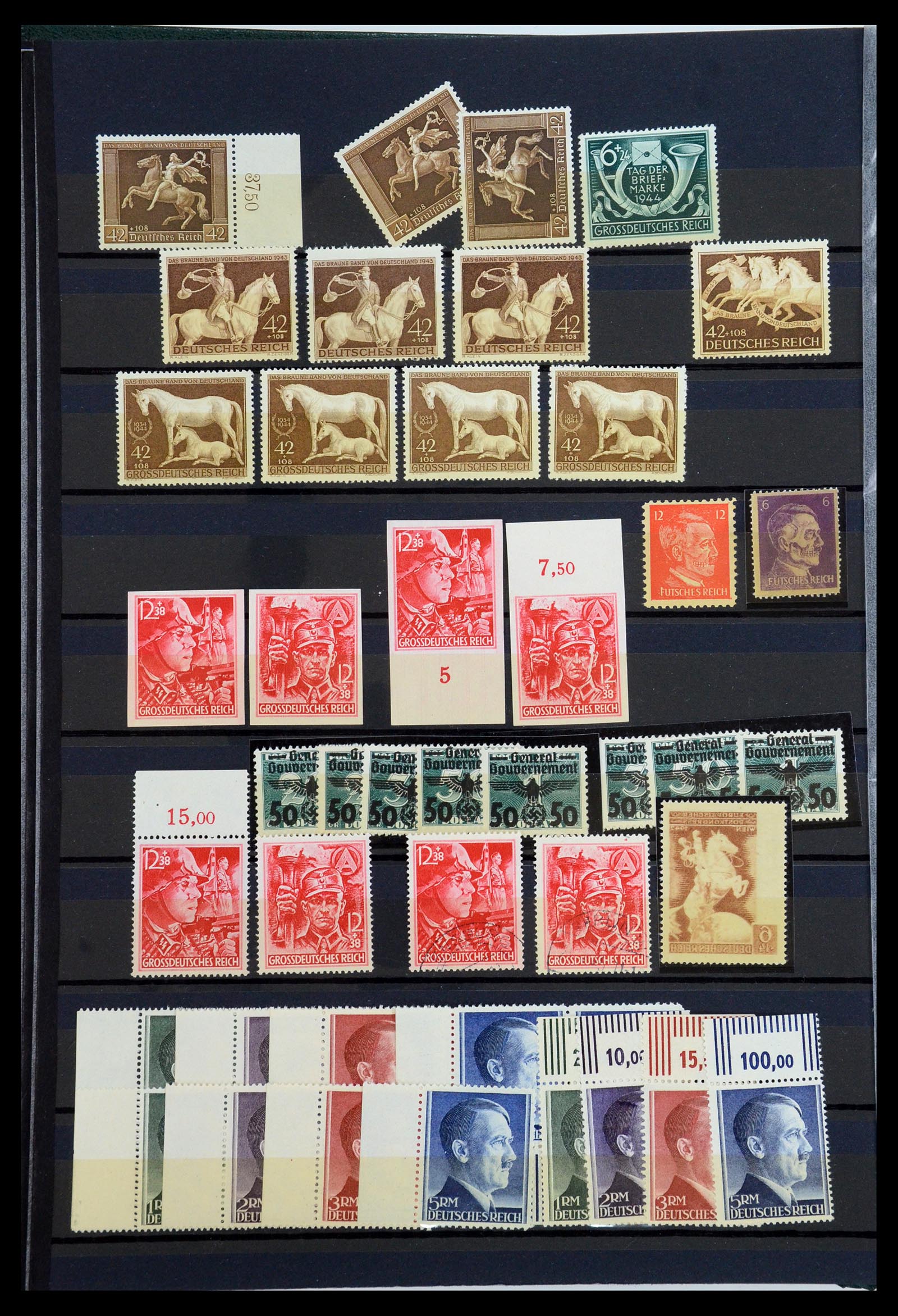 35439 016 - Postzegelverzameling 35439 Duitsland 1920-1955.