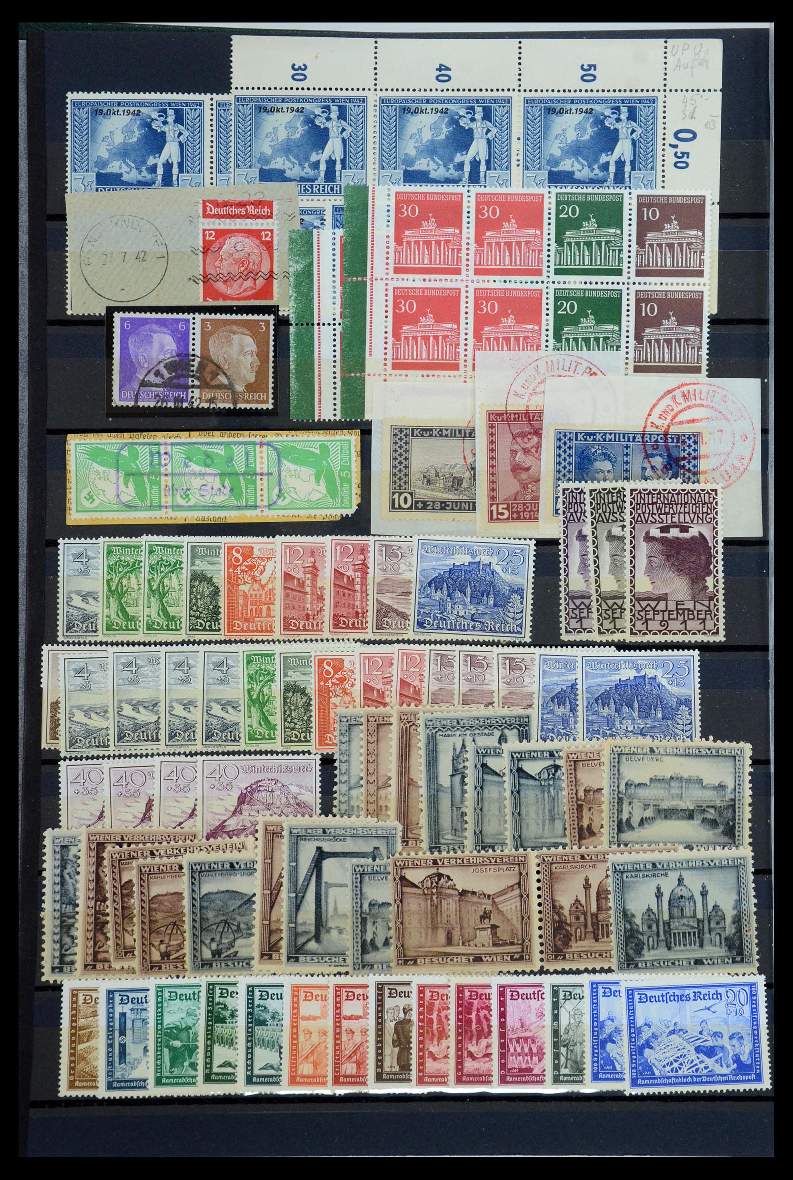 35439 018 - Postzegelverzameling 35439 Duitsland 1920-1955.