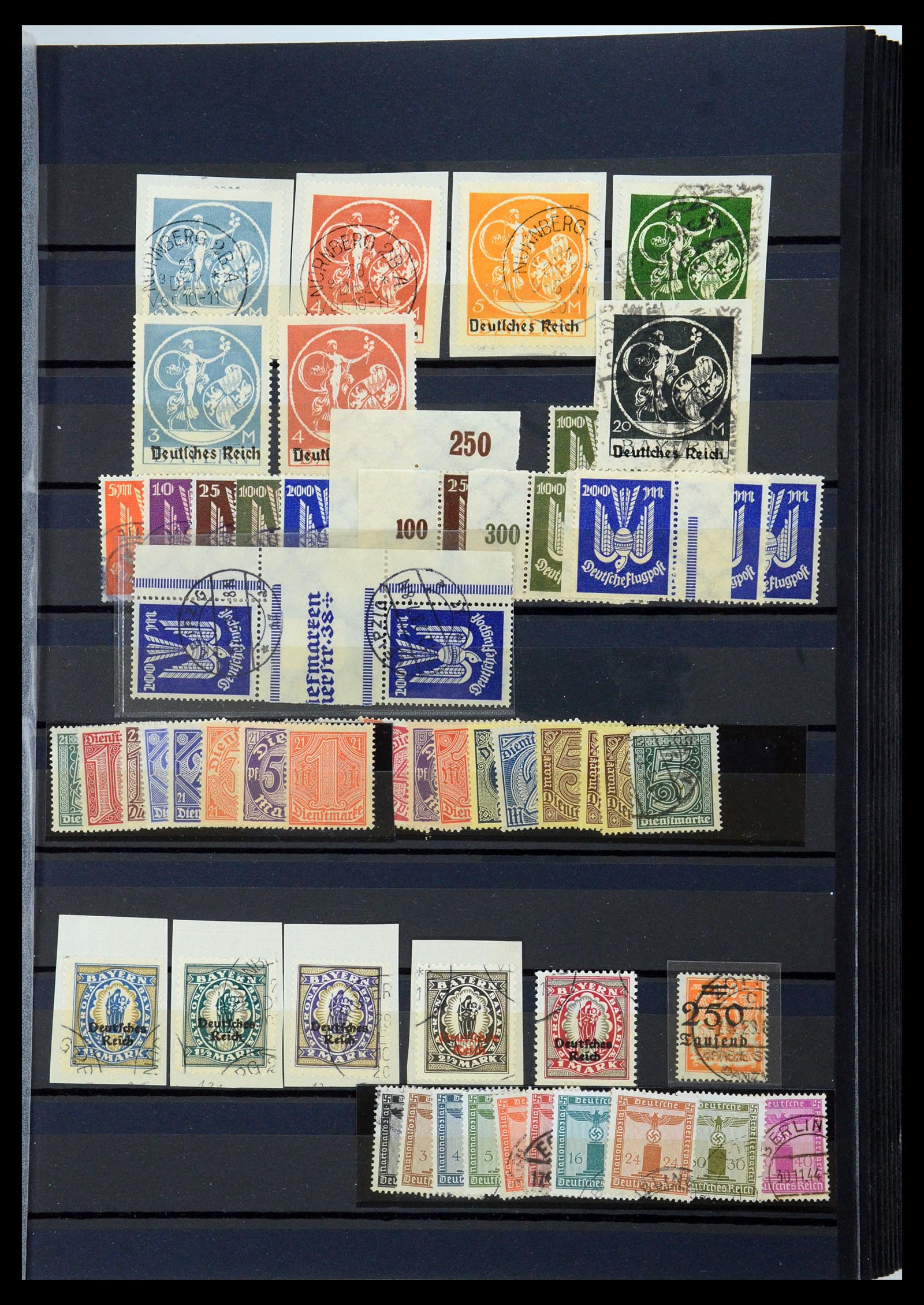 35439 019 - Stamp Collection 35439 Germany 1920-1955.